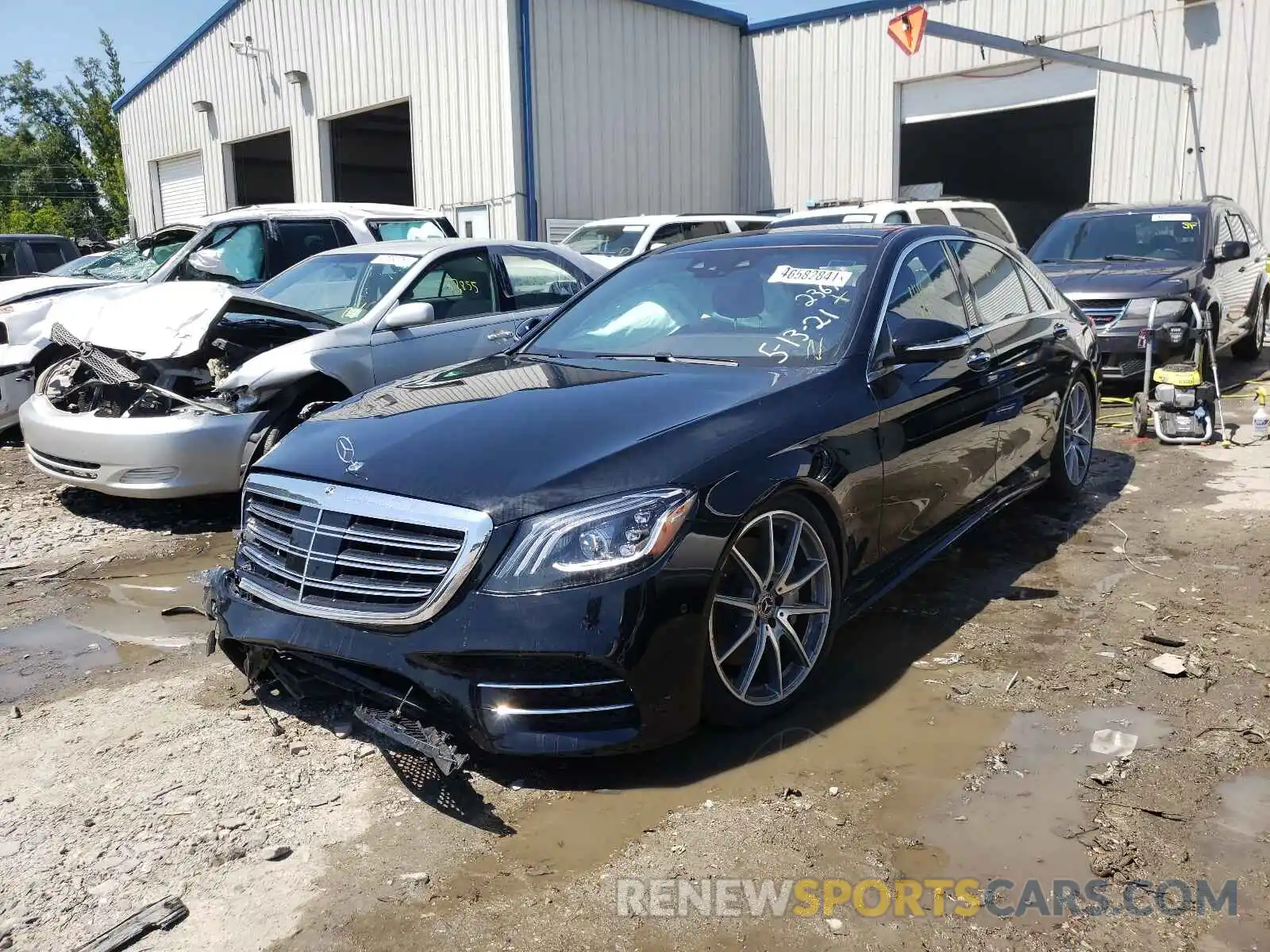 2 Photograph of a damaged car W1KUG6GB1LA532367 MERCEDES-BENZ S-CLASS 2020