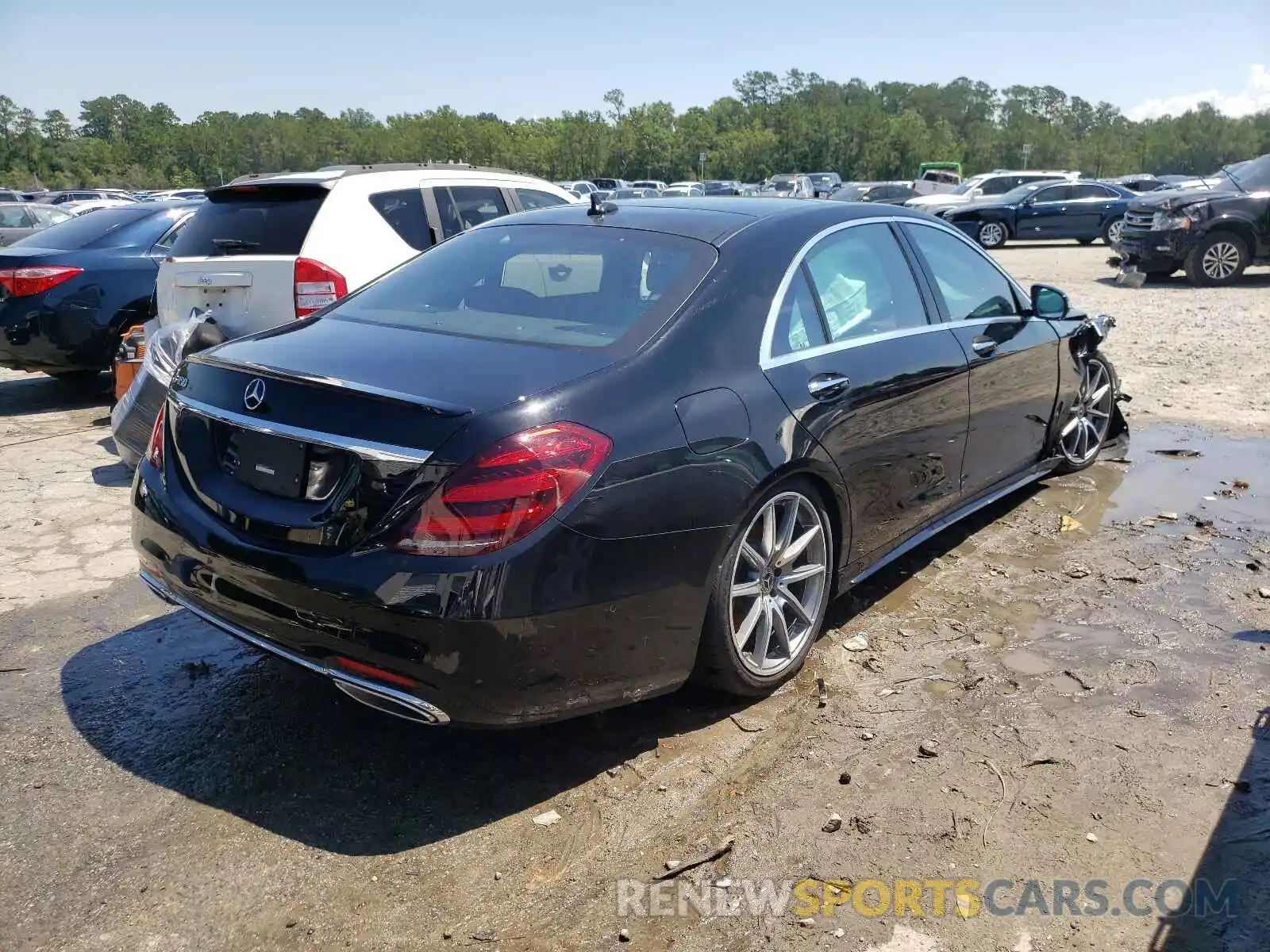 4 Фотография поврежденного автомобиля W1KUG6GB1LA532367 MERCEDES-BENZ S-CLASS 2020