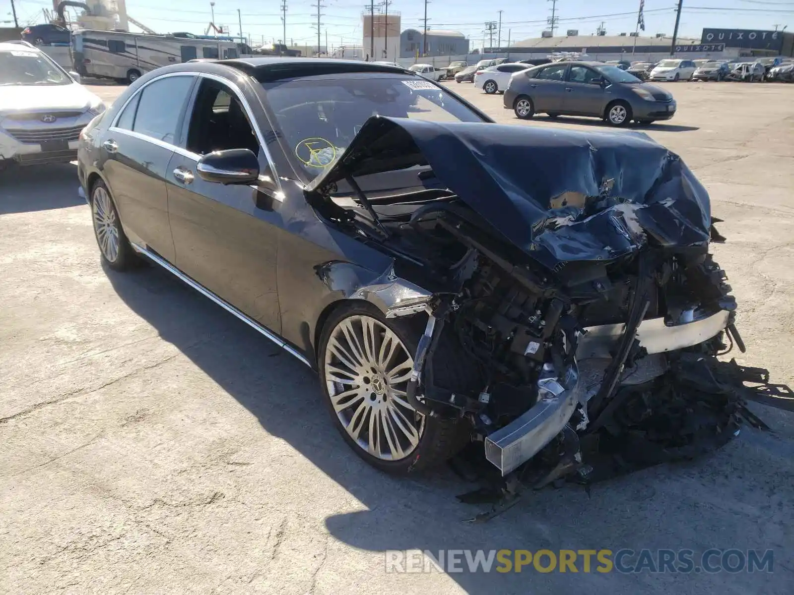 1 Photograph of a damaged car W1KUG6GB1LA567491 MERCEDES-BENZ S-CLASS 2020