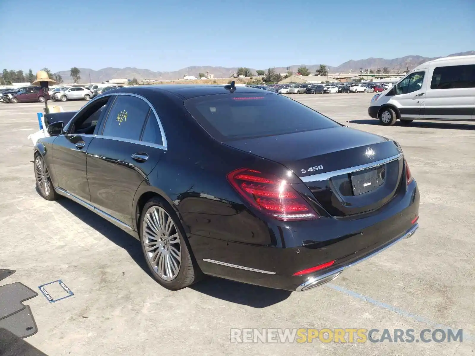 3 Photograph of a damaged car W1KUG6GB1LA567491 MERCEDES-BENZ S-CLASS 2020