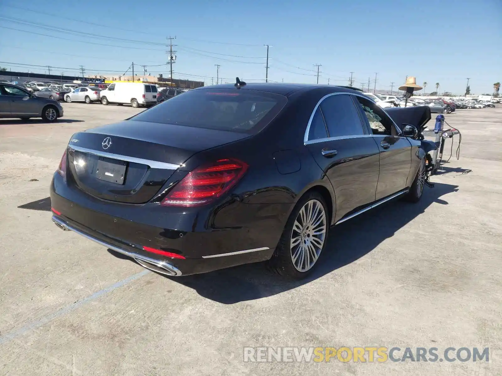 4 Photograph of a damaged car W1KUG6GB1LA567491 MERCEDES-BENZ S-CLASS 2020