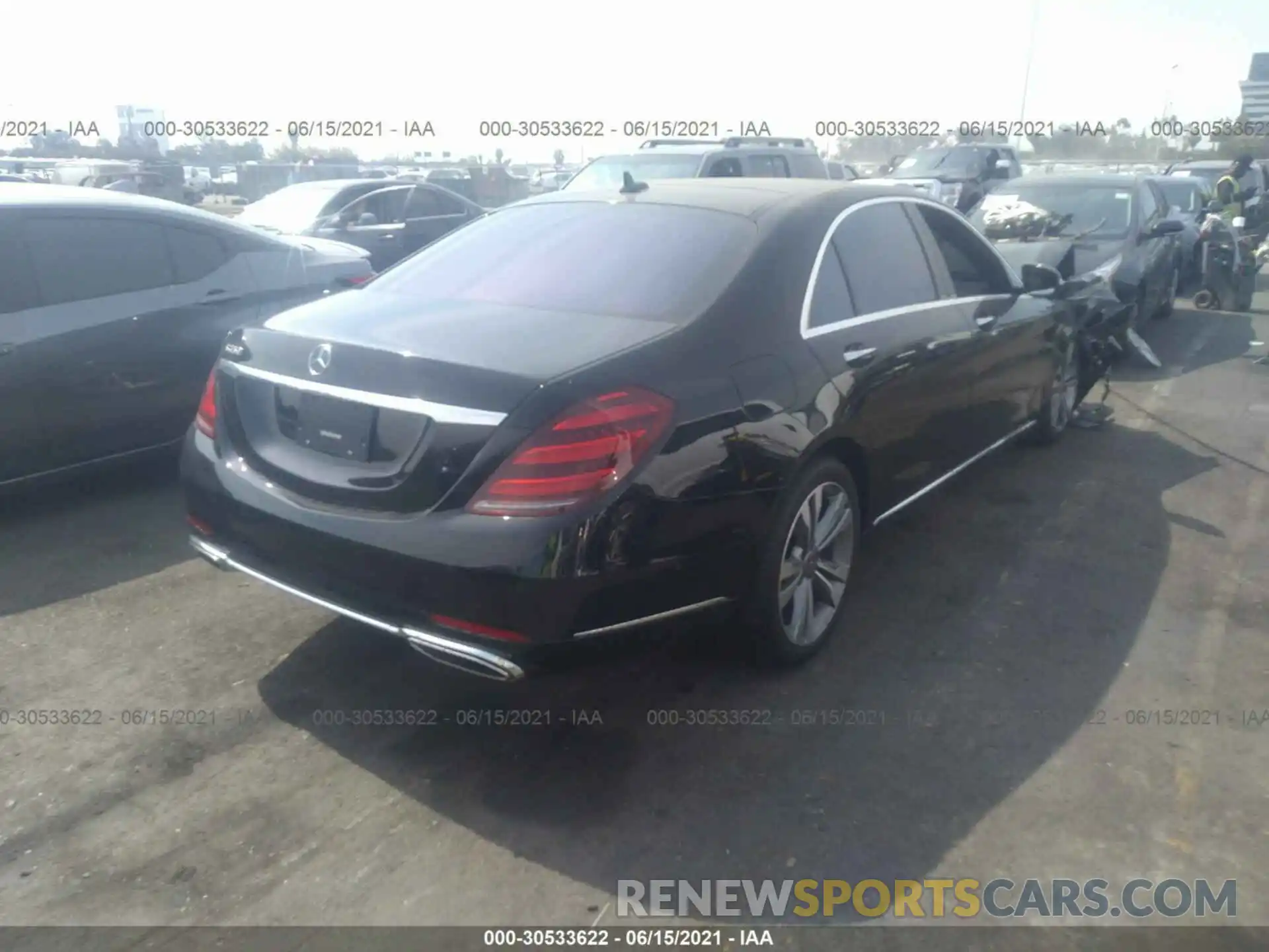 4 Photograph of a damaged car W1KUG6GB3LA559716 MERCEDES-BENZ S-CLASS 2020