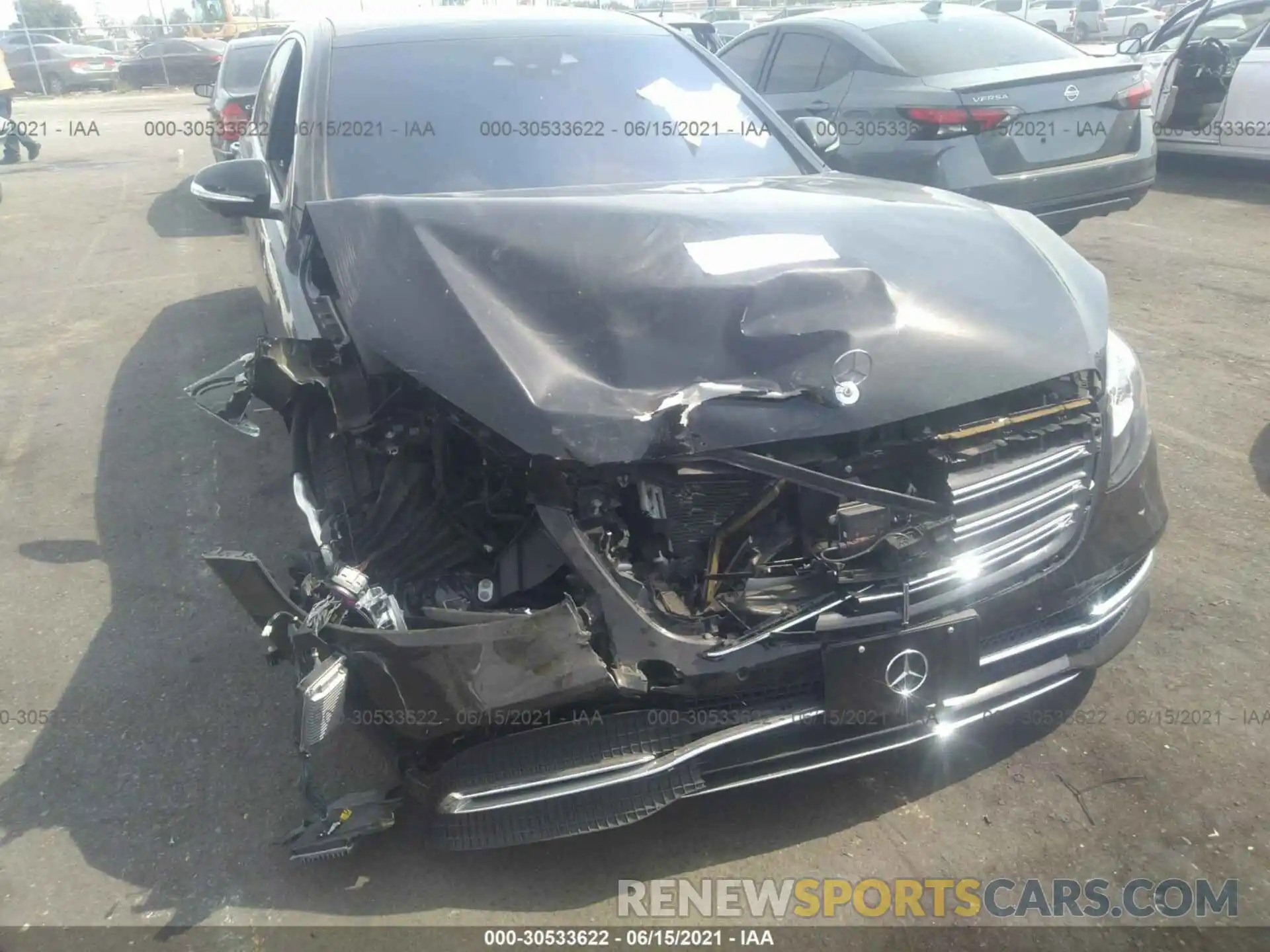 6 Photograph of a damaged car W1KUG6GB3LA559716 MERCEDES-BENZ S-CLASS 2020