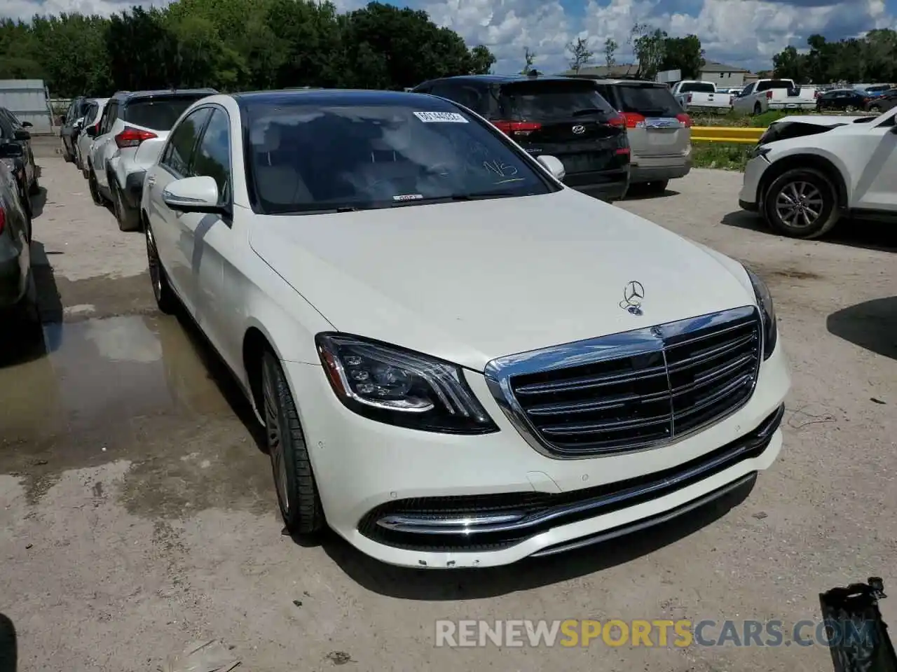 1 Photograph of a damaged car W1KUG8DB2LA556063 MERCEDES-BENZ S-CLASS 2020