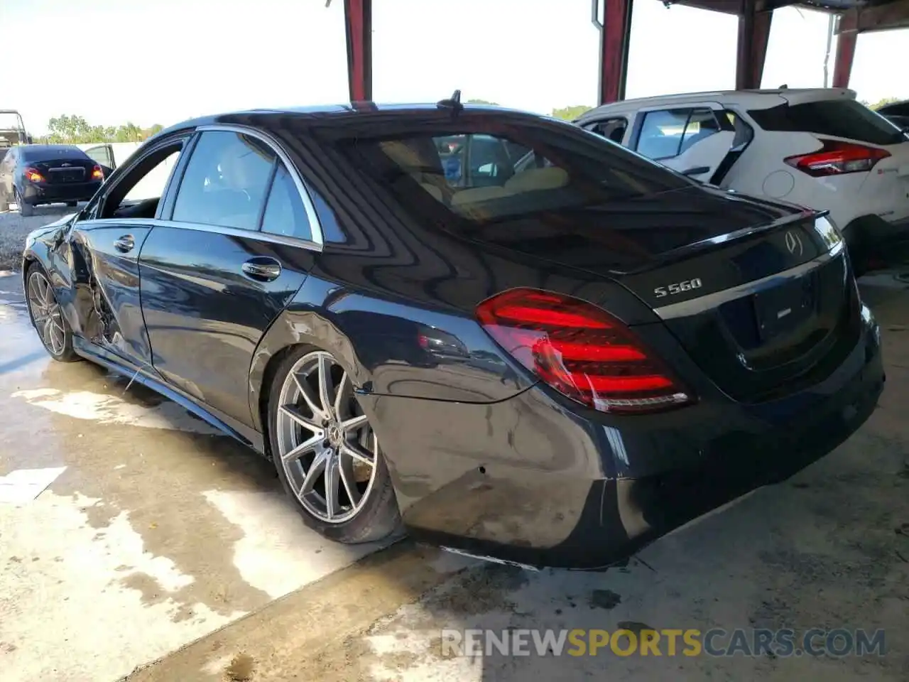 3 Photograph of a damaged car W1KUG8DB2LA557262 MERCEDES-BENZ S-CLASS 2020