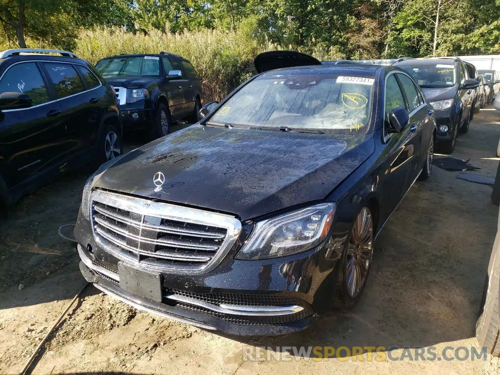 2 Photograph of a damaged car W1KUG8DB2LA566494 MERCEDES-BENZ S-CLASS 2020