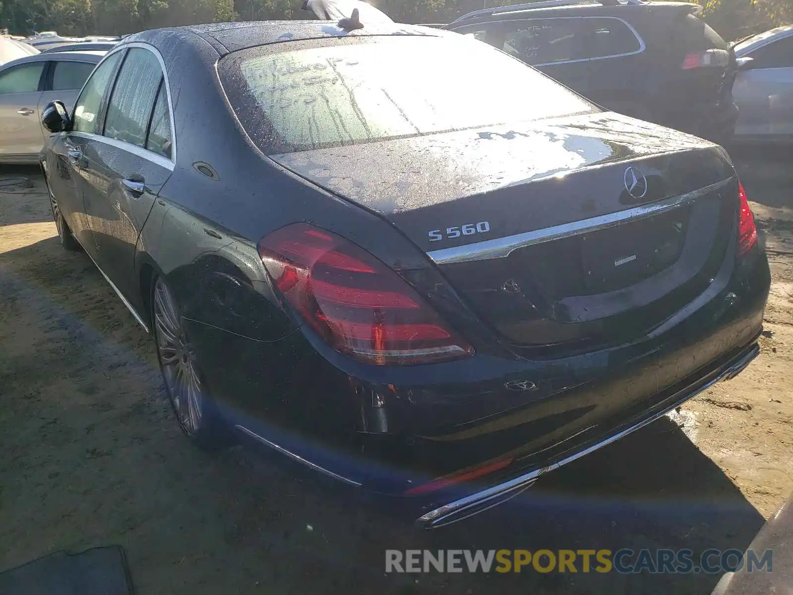 3 Photograph of a damaged car W1KUG8DB2LA566494 MERCEDES-BENZ S-CLASS 2020