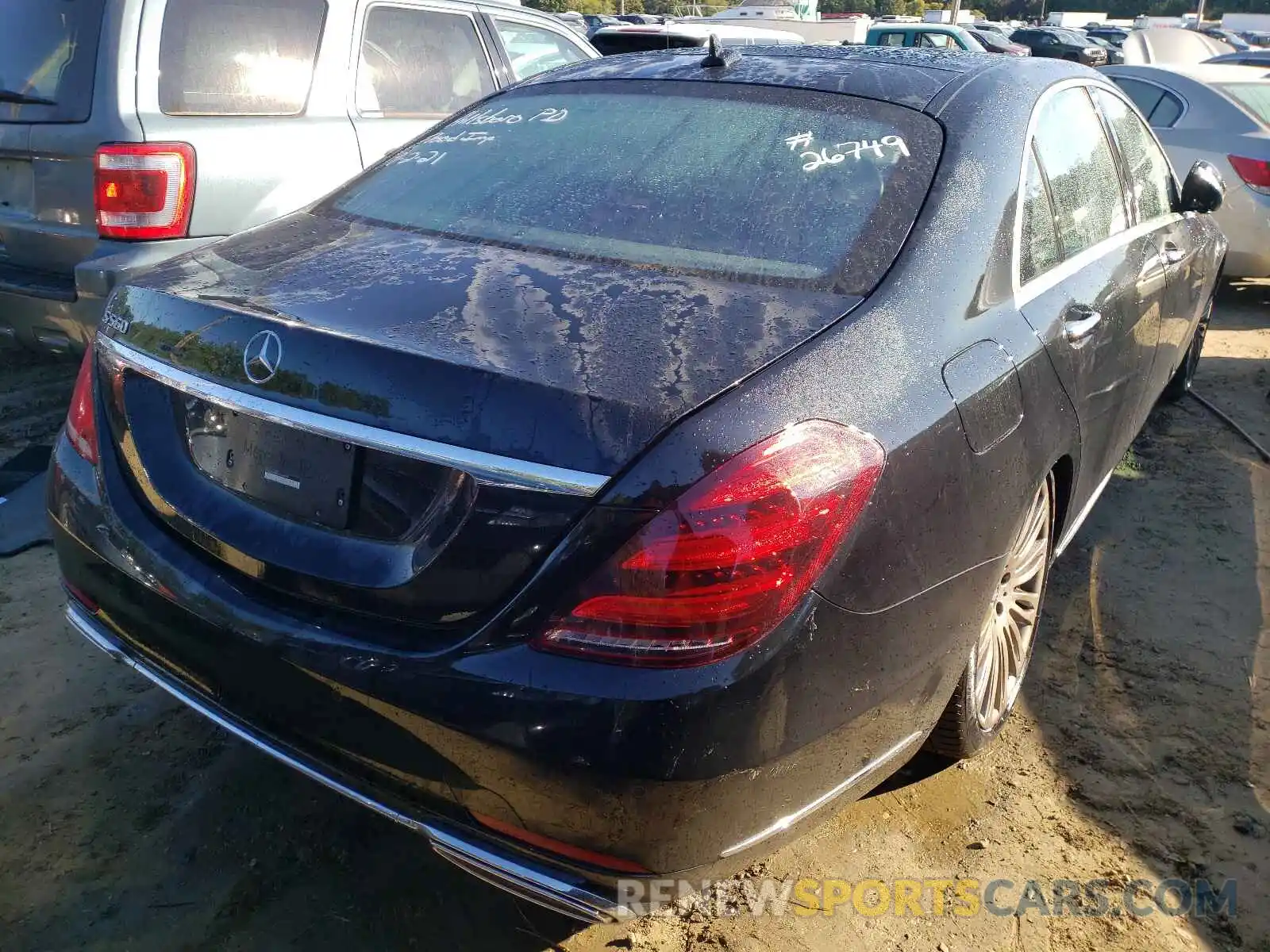 4 Photograph of a damaged car W1KUG8DB2LA566494 MERCEDES-BENZ S-CLASS 2020