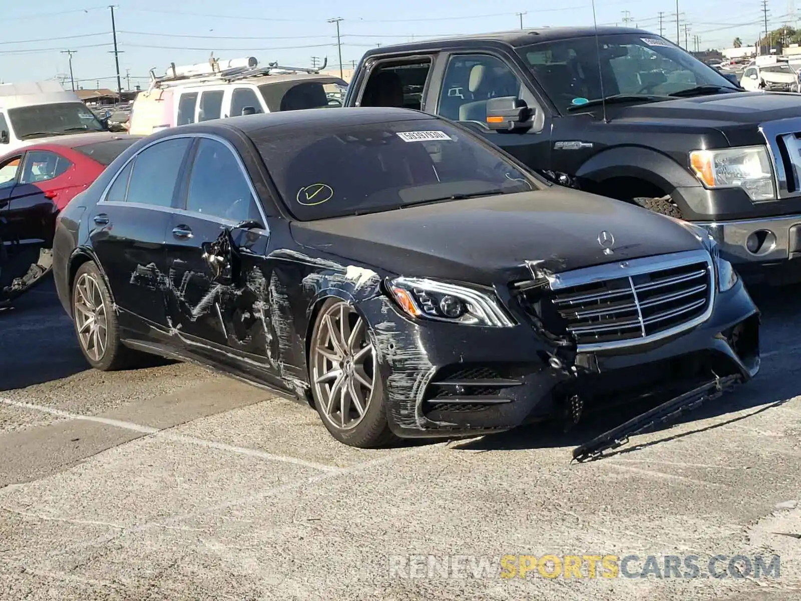 1 Photograph of a damaged car W1KUG8DB2LA567953 MERCEDES-BENZ S CLASS 2020