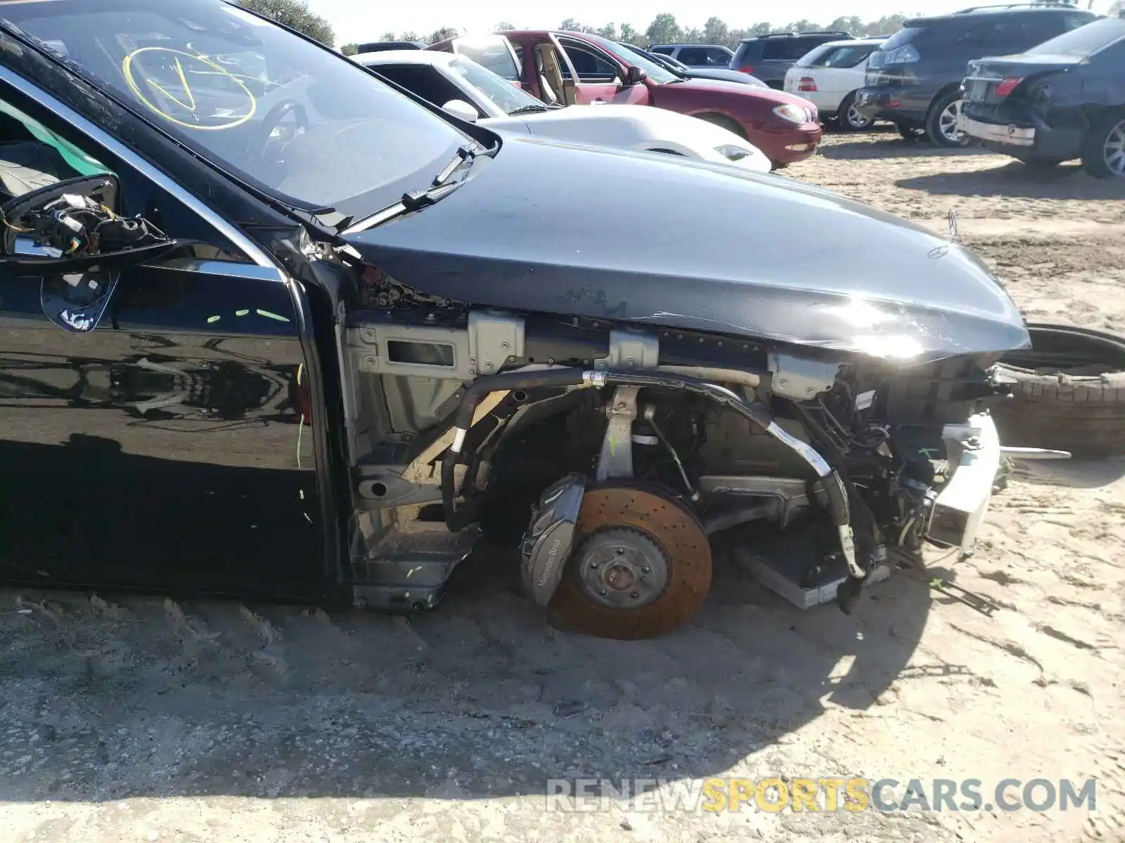 9 Фотография поврежденного автомобиля W1KUG8DB3LA532497 MERCEDES-BENZ S CLASS 2020