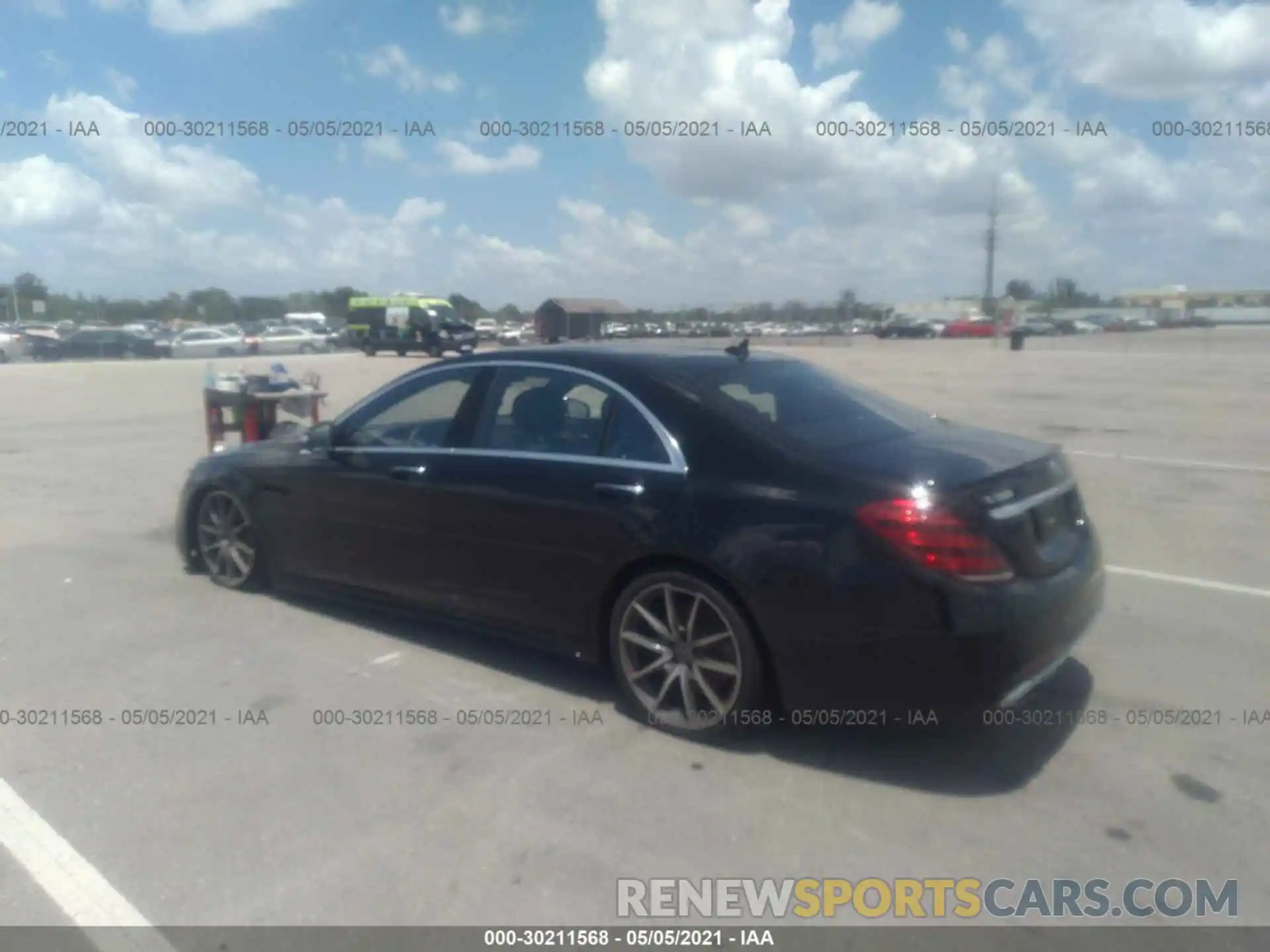 3 Photograph of a damaged car W1KUG8DB3LA553950 MERCEDES-BENZ S-CLASS 2020