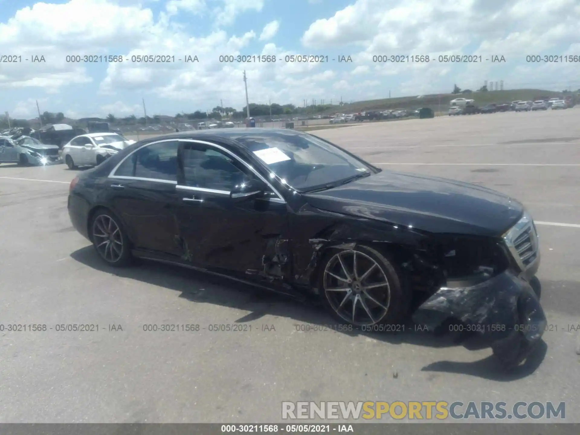 6 Photograph of a damaged car W1KUG8DB3LA553950 MERCEDES-BENZ S-CLASS 2020