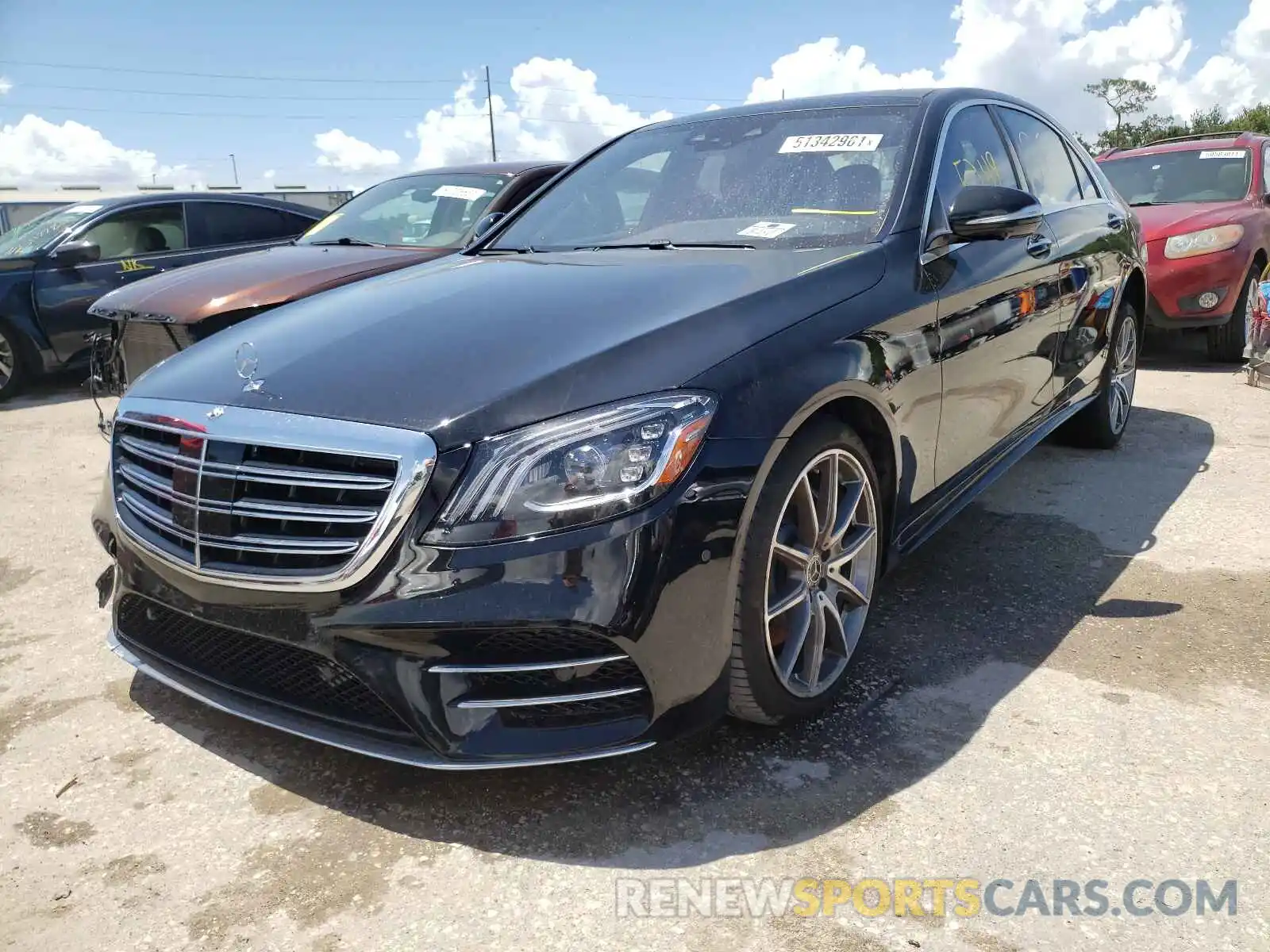 2 Photograph of a damaged car W1KUG8DB3LA558050 MERCEDES-BENZ S-CLASS 2020