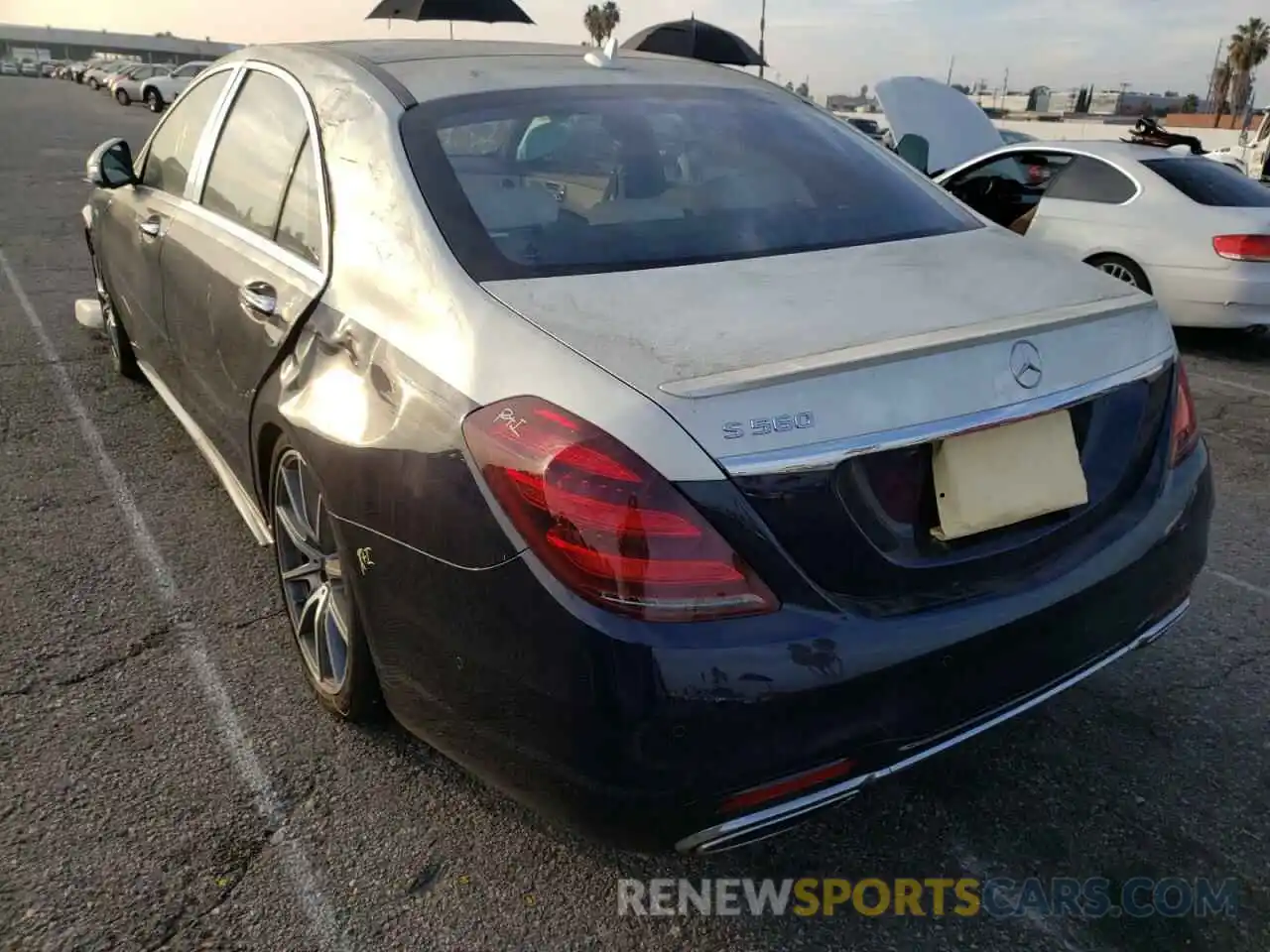 3 Photograph of a damaged car W1KUG8DB4LA558901 MERCEDES-BENZ S-CLASS 2020