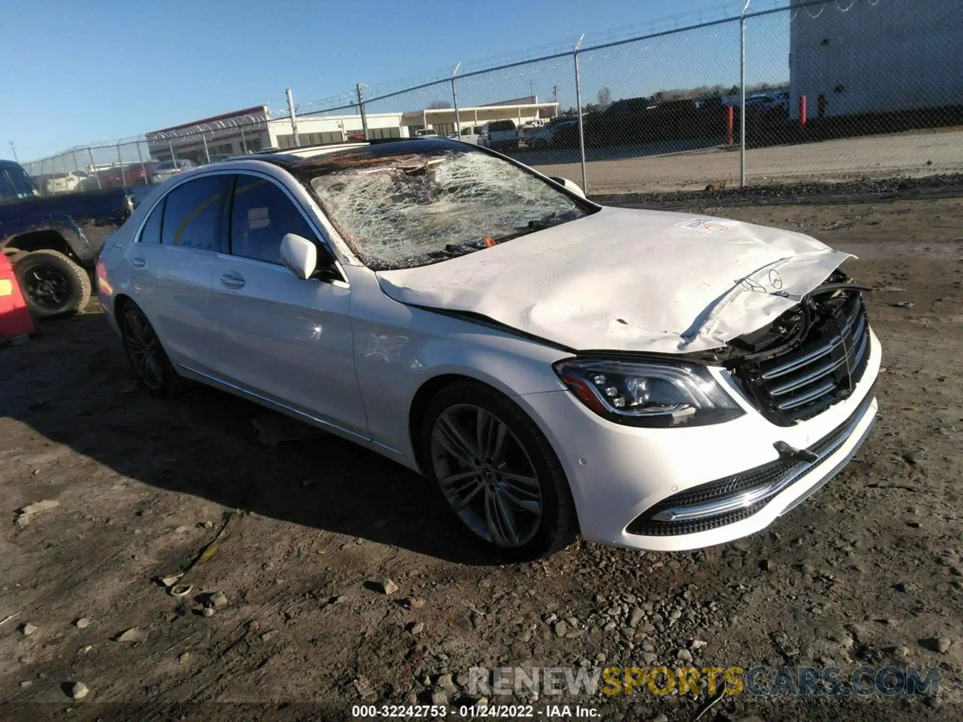 1 Photograph of a damaged car W1KUG8DB4LA570577 MERCEDES-BENZ S-CLASS 2020