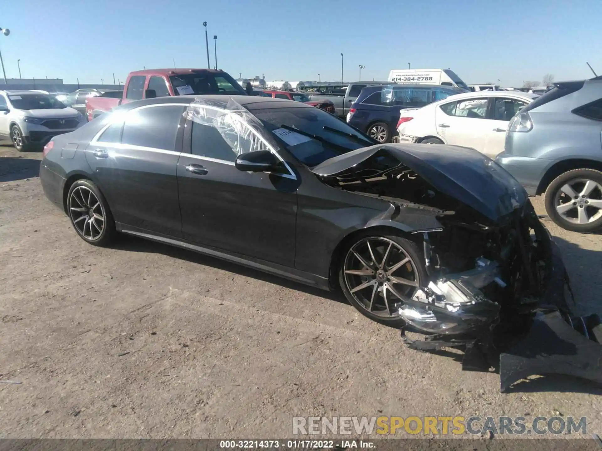 1 Photograph of a damaged car W1KUG8DB5LA553383 MERCEDES-BENZ S-CLASS 2020