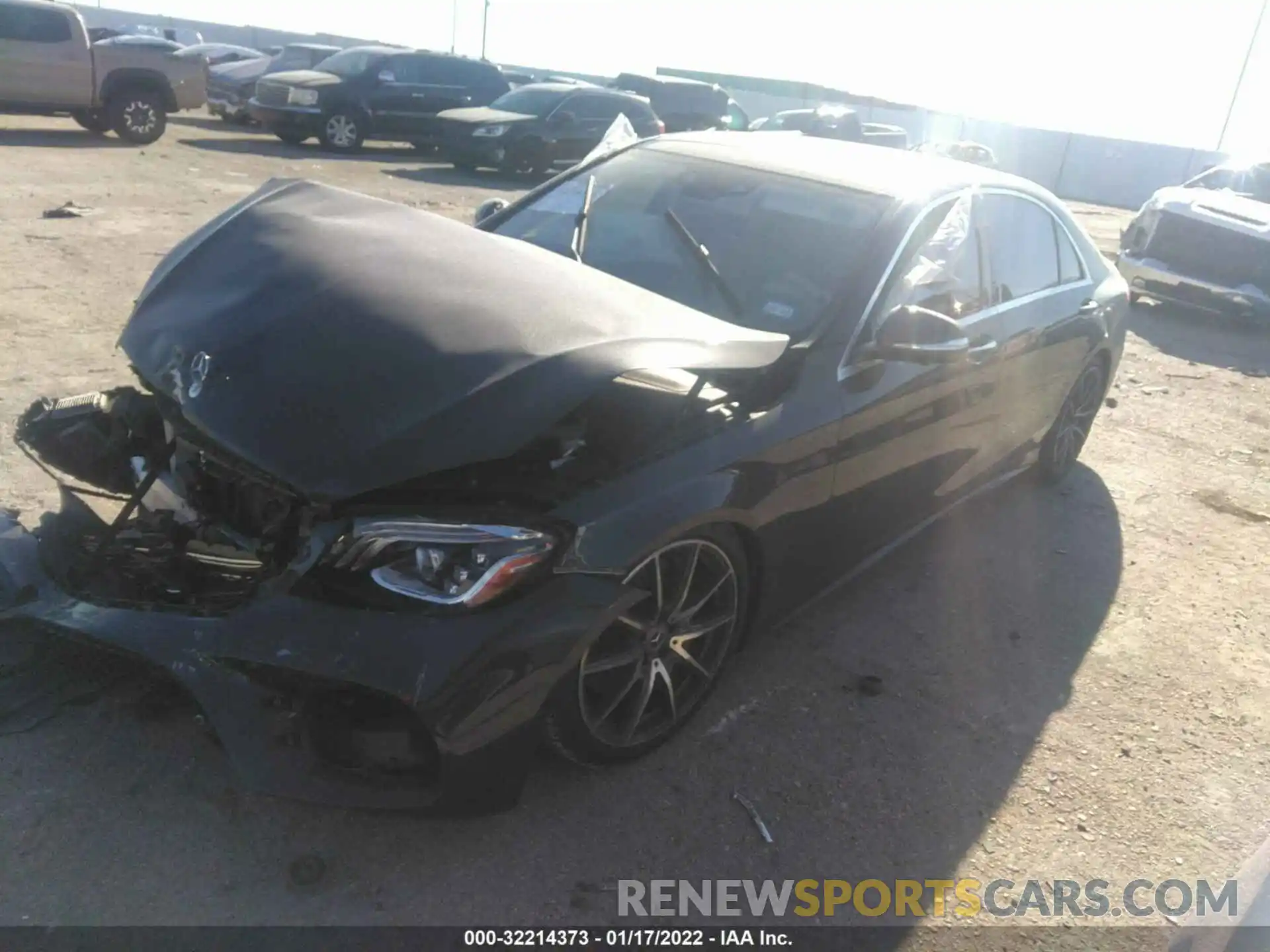 2 Photograph of a damaged car W1KUG8DB5LA553383 MERCEDES-BENZ S-CLASS 2020