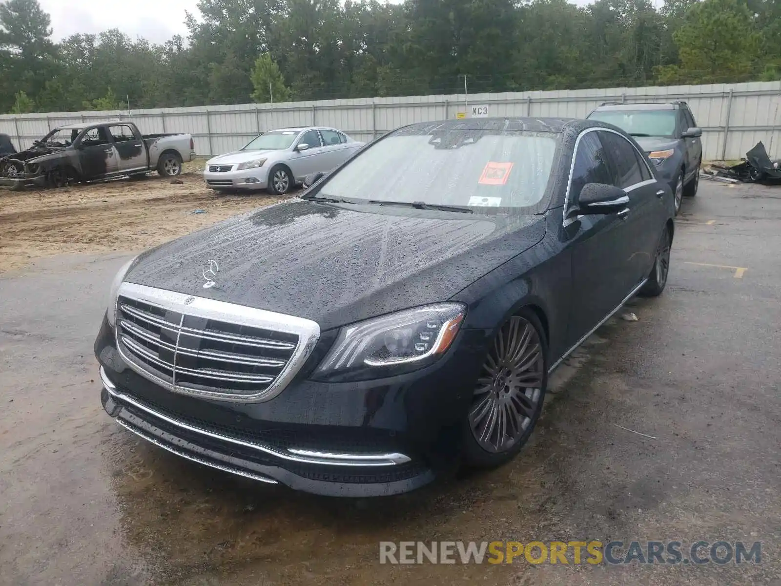 2 Photograph of a damaged car W1KUG8DB6LA529691 MERCEDES-BENZ S-CLASS 2020