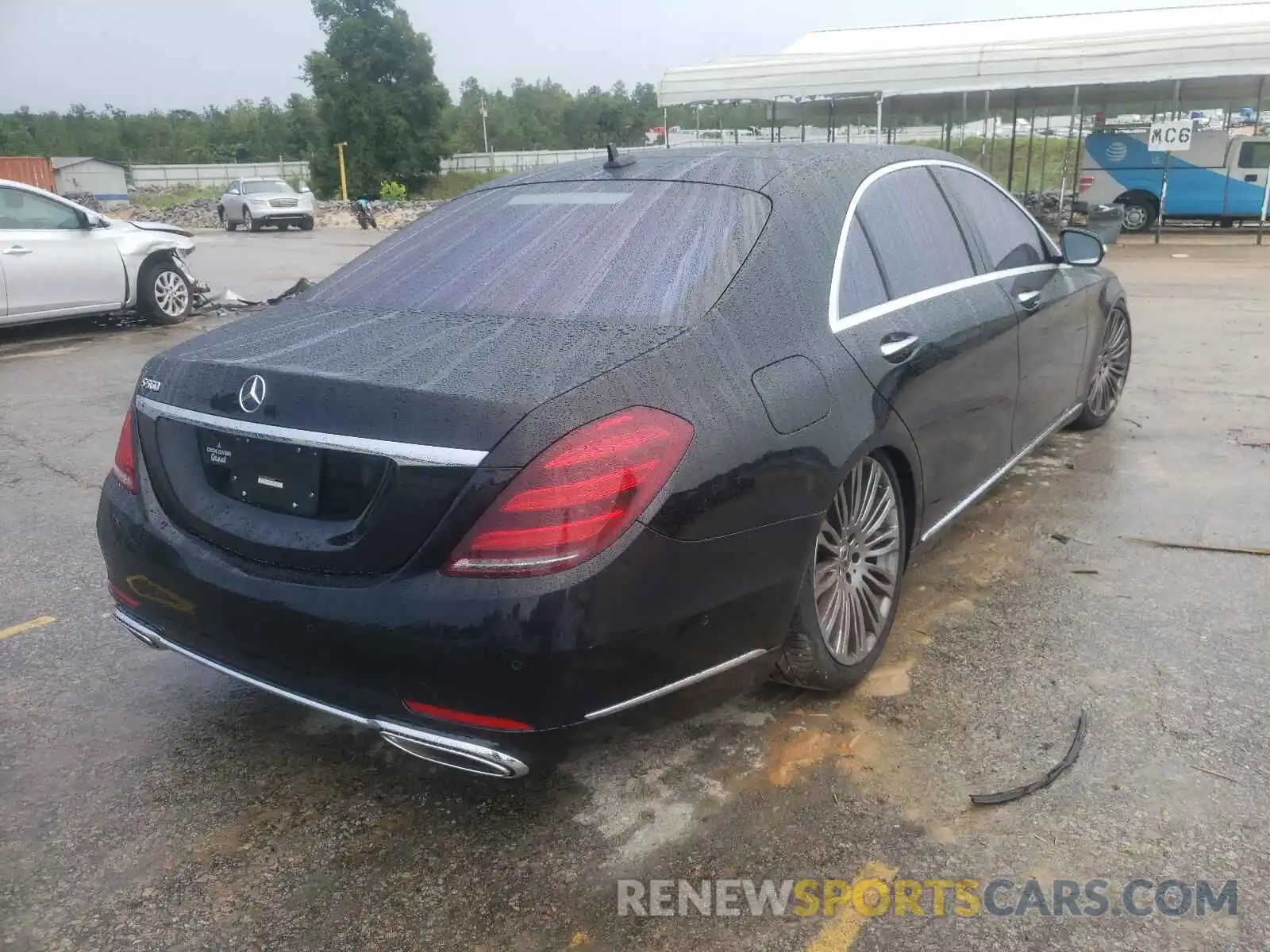 4 Photograph of a damaged car W1KUG8DB6LA529691 MERCEDES-BENZ S-CLASS 2020