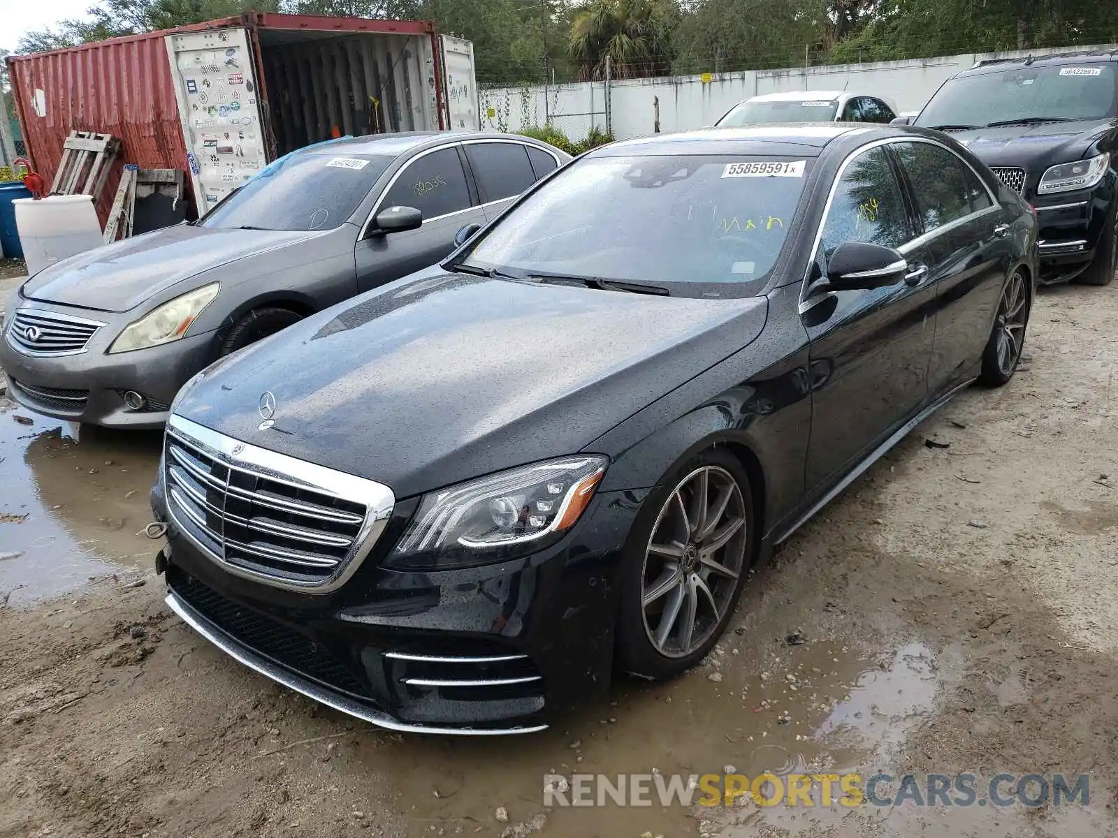 2 Photograph of a damaged car W1KUG8DB6LA551755 MERCEDES-BENZ S-CLASS 2020