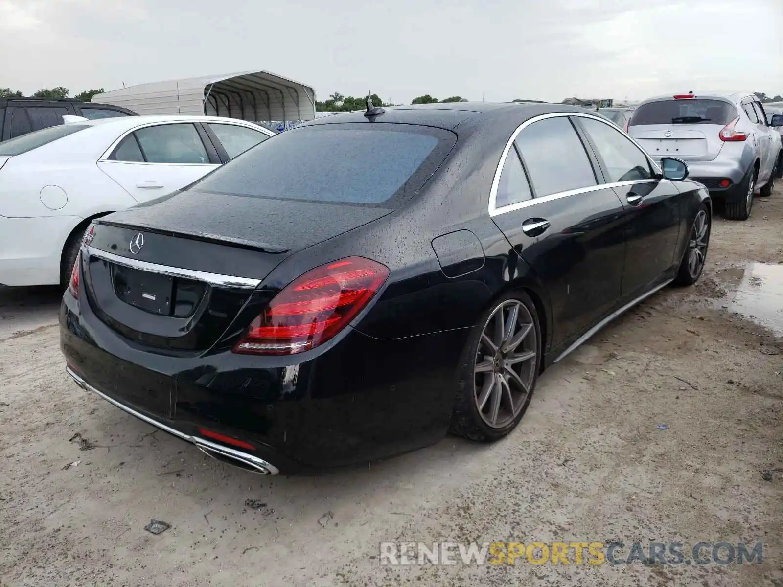 4 Фотография поврежденного автомобиля W1KUG8DB6LA551755 MERCEDES-BENZ S-CLASS 2020