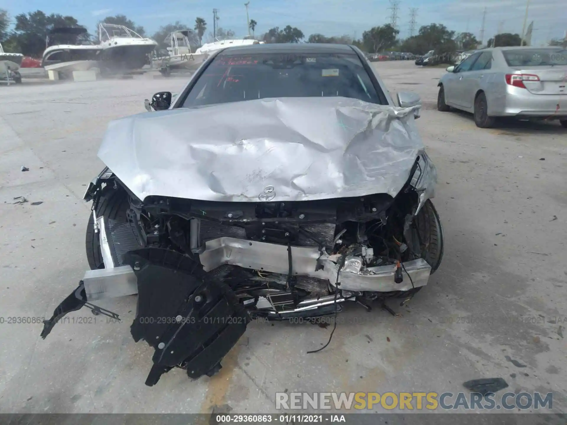 6 Фотография поврежденного автомобиля W1KUG8DB6LA563422 MERCEDES-BENZ S-CLASS 2020