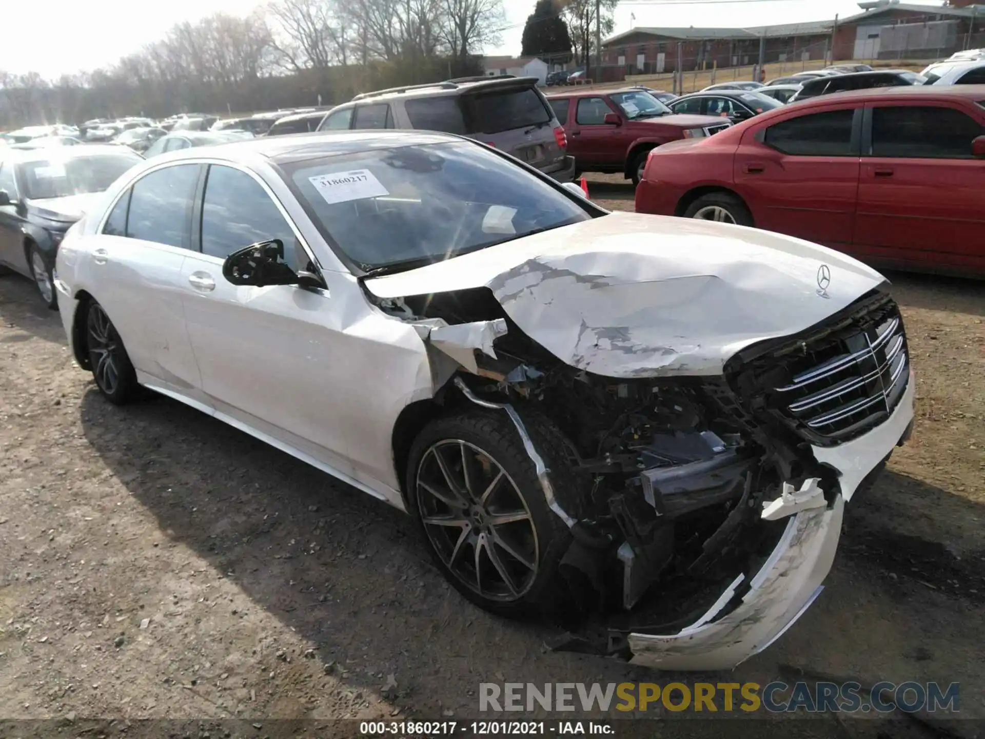 1 Photograph of a damaged car W1KUG8DB6LA563890 MERCEDES-BENZ S-CLASS 2020