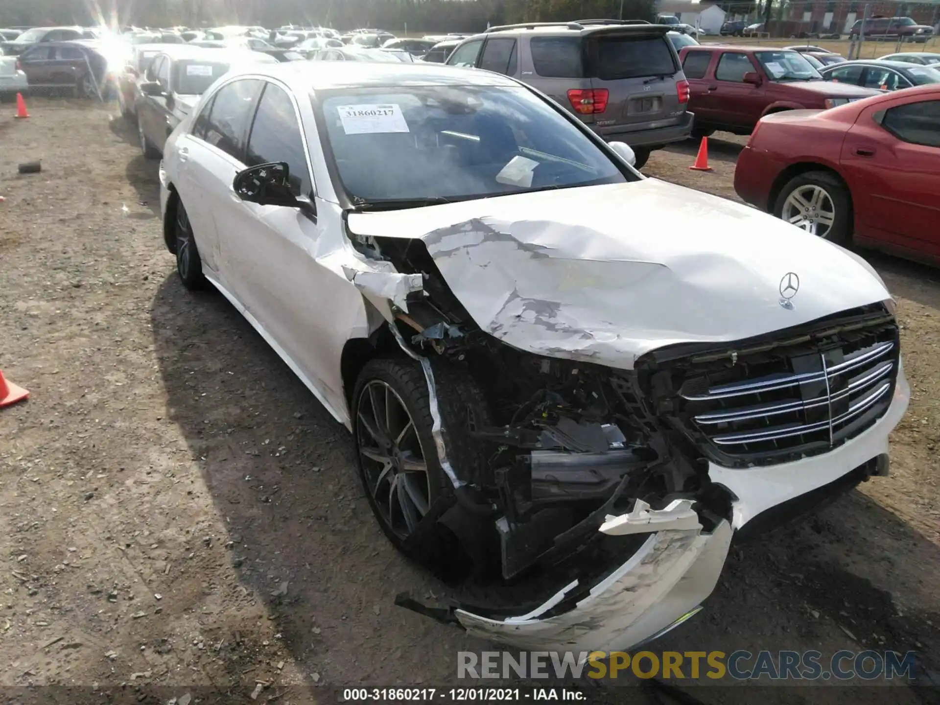 6 Photograph of a damaged car W1KUG8DB6LA563890 MERCEDES-BENZ S-CLASS 2020