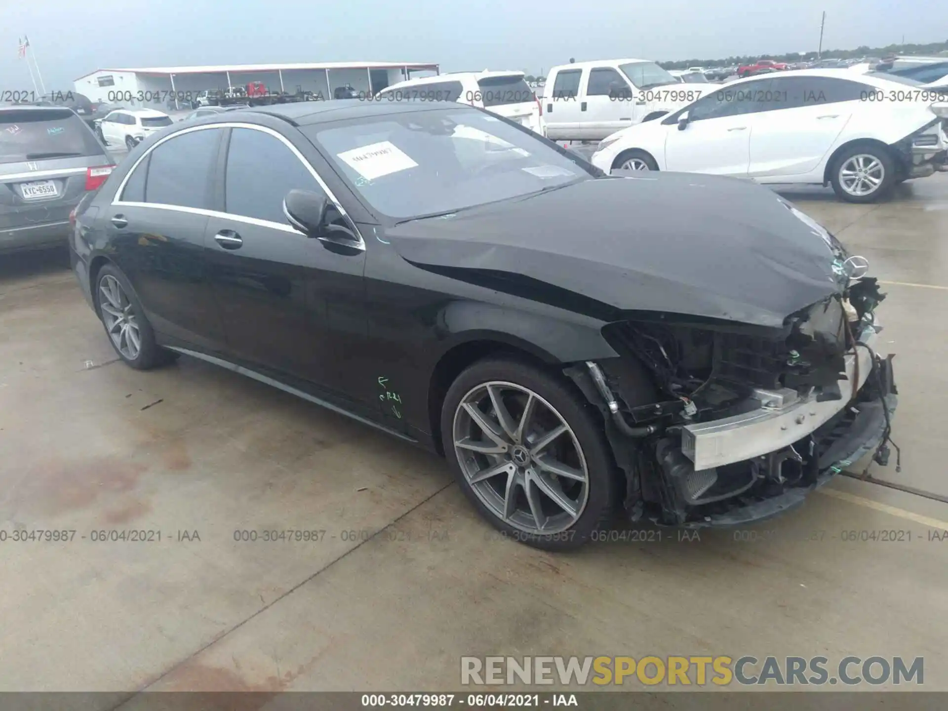 1 Photograph of a damaged car W1KUG8DB6LA566062 MERCEDES-BENZ S-CLASS 2020