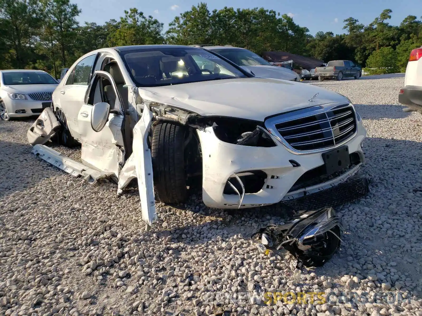 1 Photograph of a damaged car W1KUG8DB6LA570175 MERCEDES-BENZ S-CLASS 2020