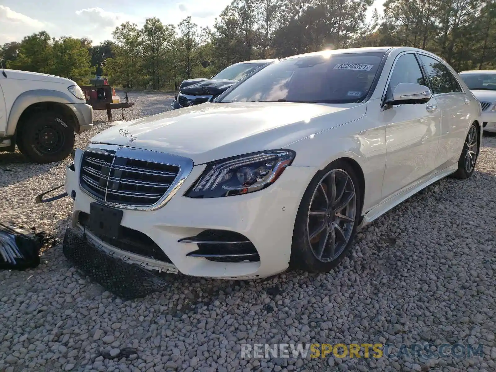 2 Photograph of a damaged car W1KUG8DB6LA570175 MERCEDES-BENZ S-CLASS 2020