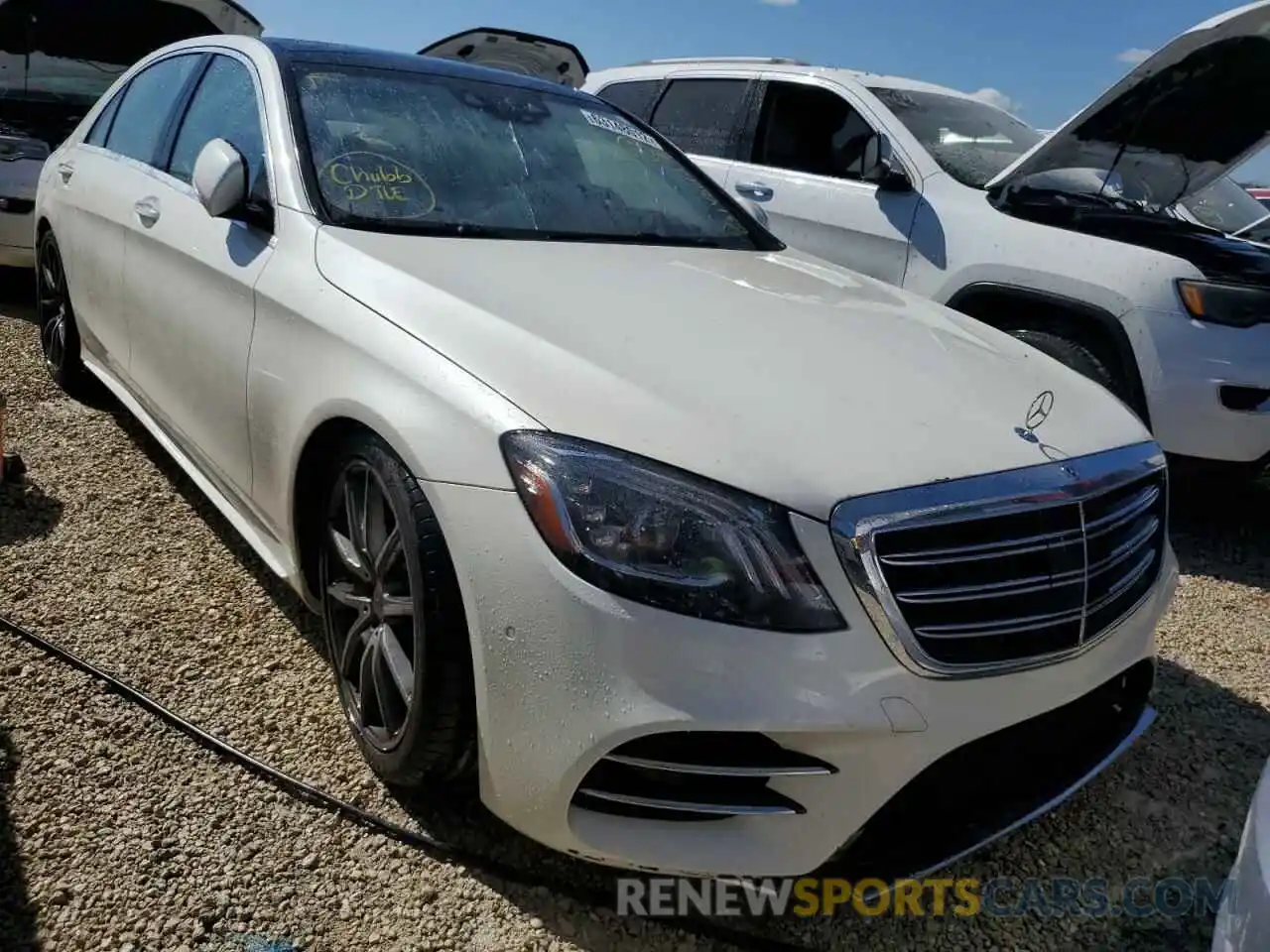 1 Photograph of a damaged car W1KUG8DB8LA529157 MERCEDES-BENZ S-CLASS 2020