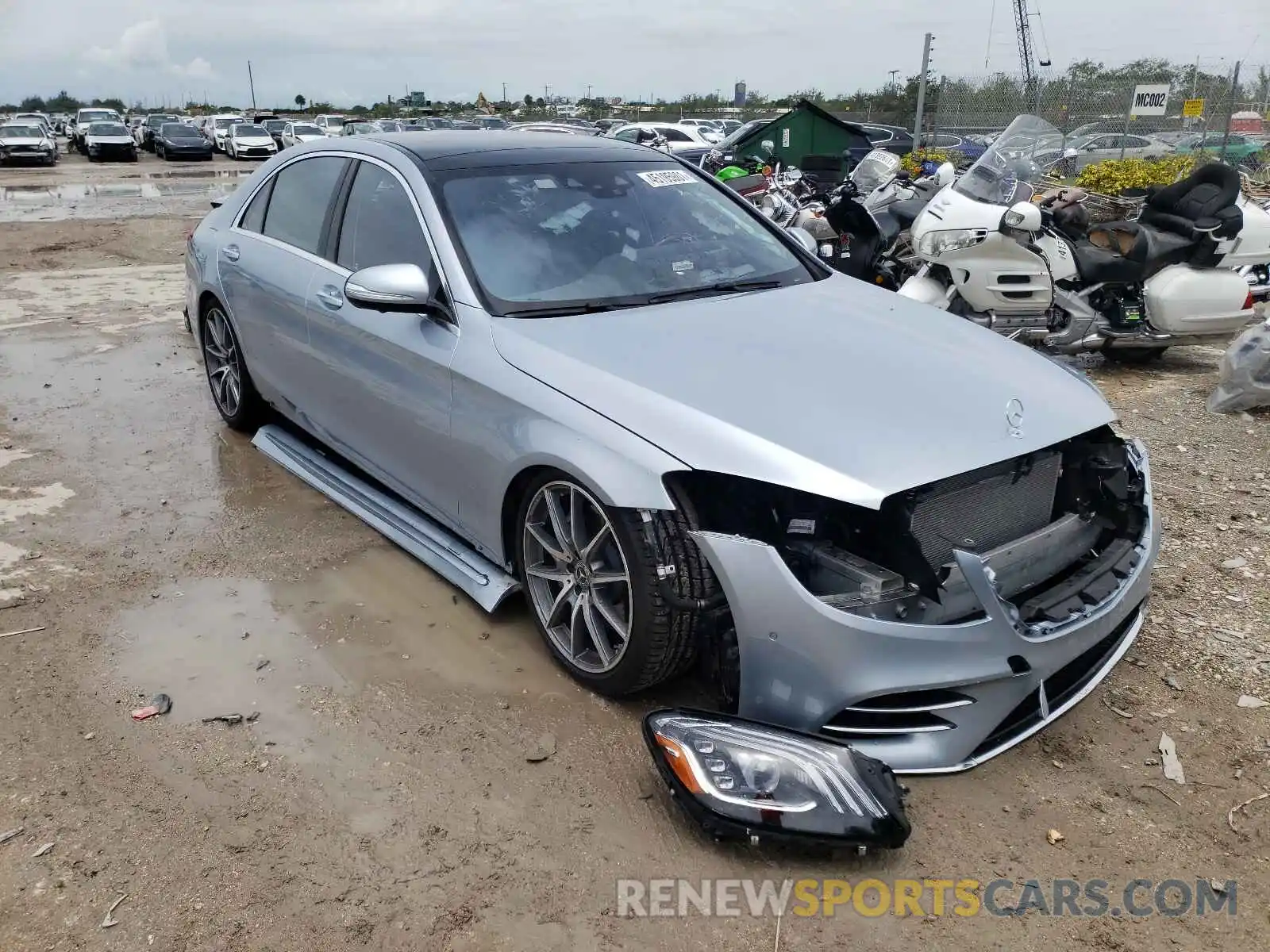 1 Фотография поврежденного автомобиля W1KUG8DB9LA571109 MERCEDES-BENZ S CLASS 2020