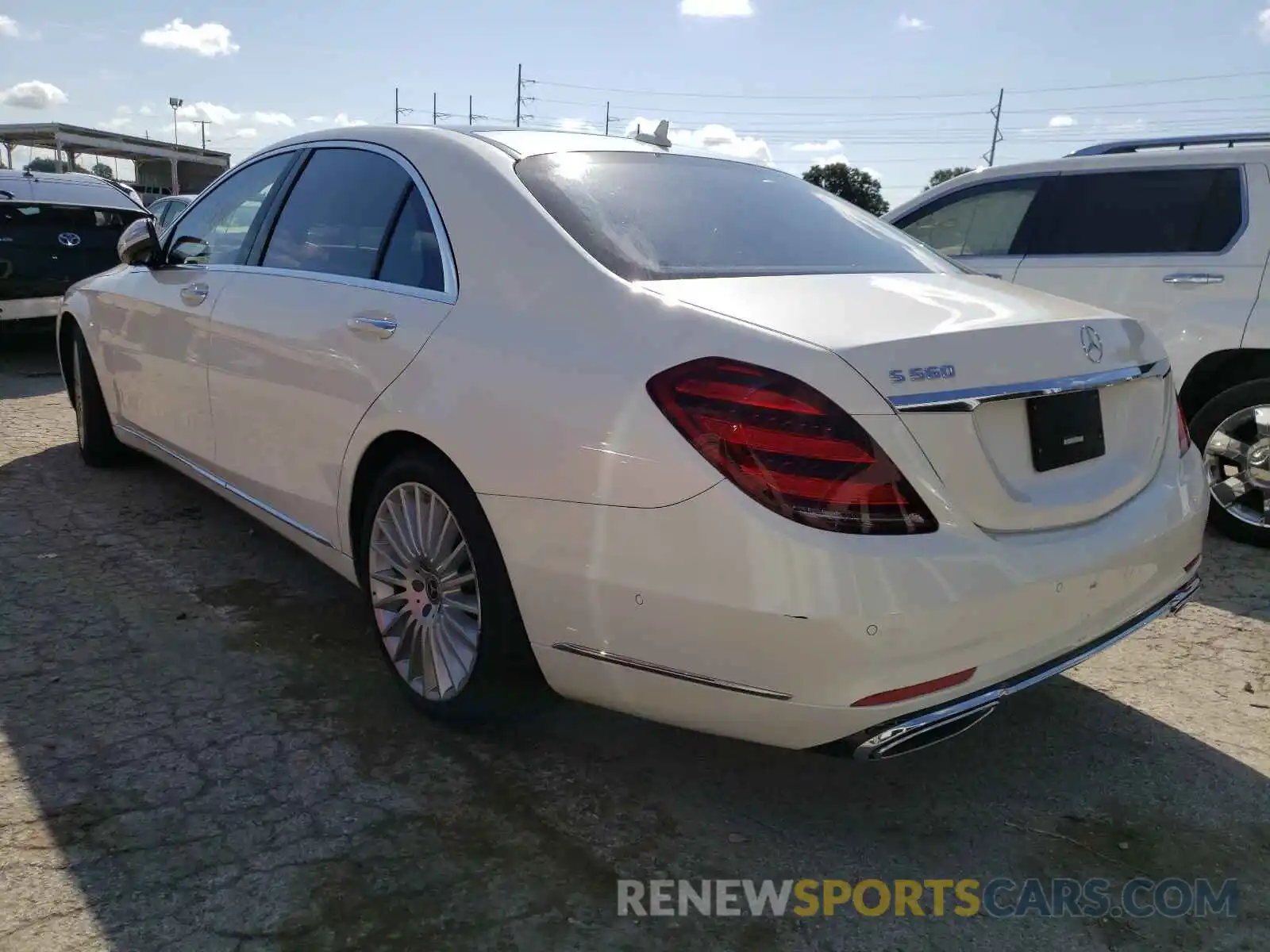 3 Photograph of a damaged car W1KUG8DBXLA559390 MERCEDES-BENZ S-CLASS 2020