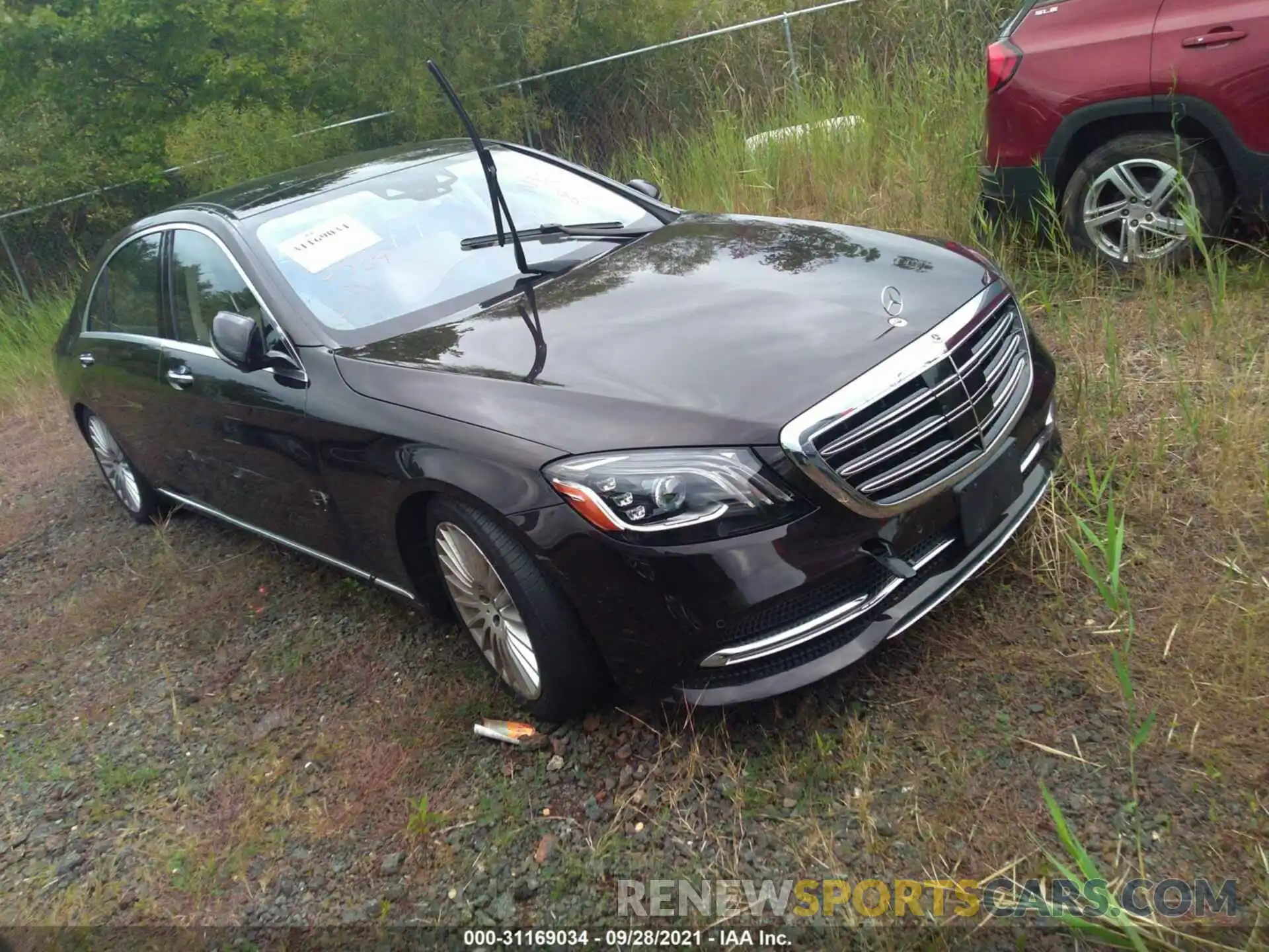 1 Photograph of a damaged car W1KUG8GB0LA528130 MERCEDES-BENZ S-CLASS 2020