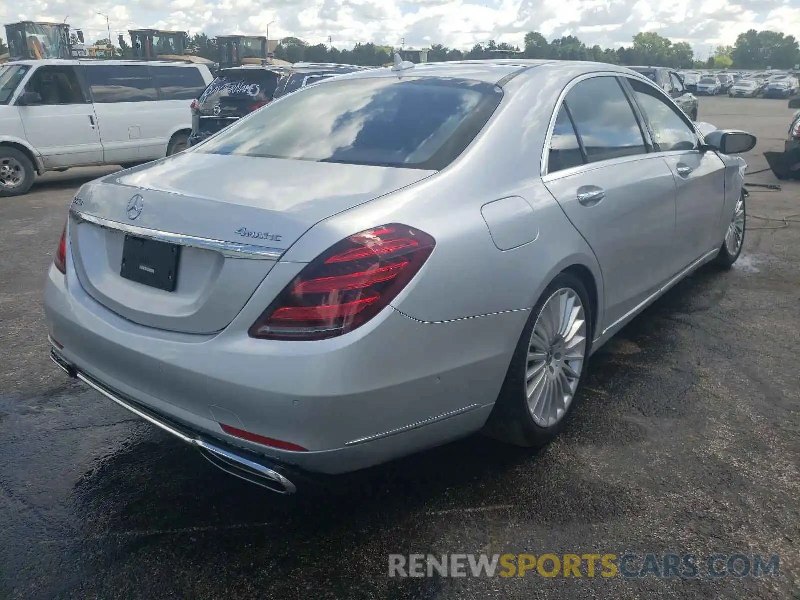 4 Photograph of a damaged car W1KUG8GB2LA559248 MERCEDES-BENZ S CLASS 2020