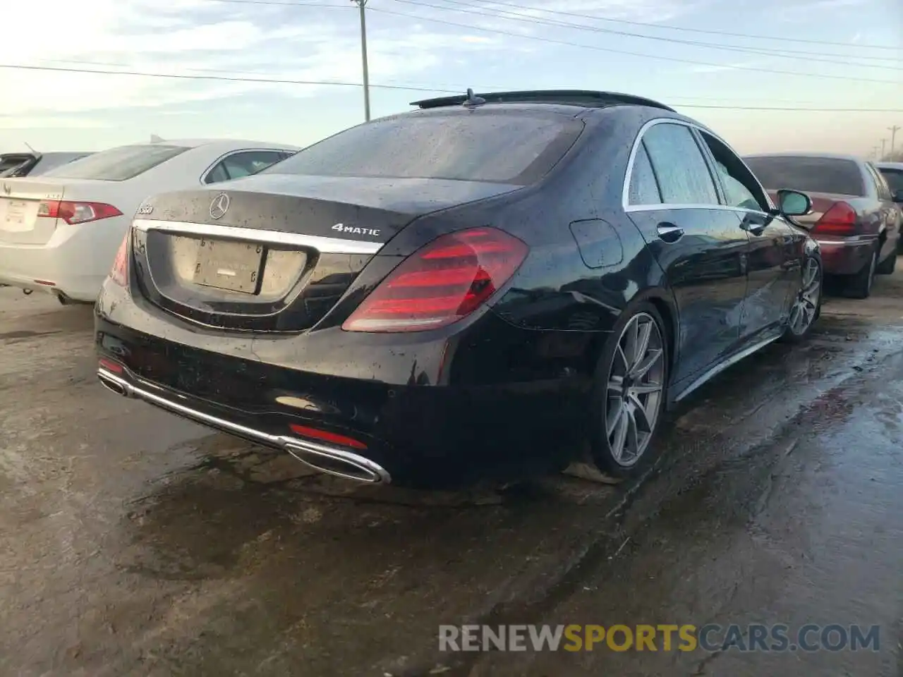 4 Фотография поврежденного автомобиля W1KUG8GB3LA569822 MERCEDES-BENZ S-CLASS 2020