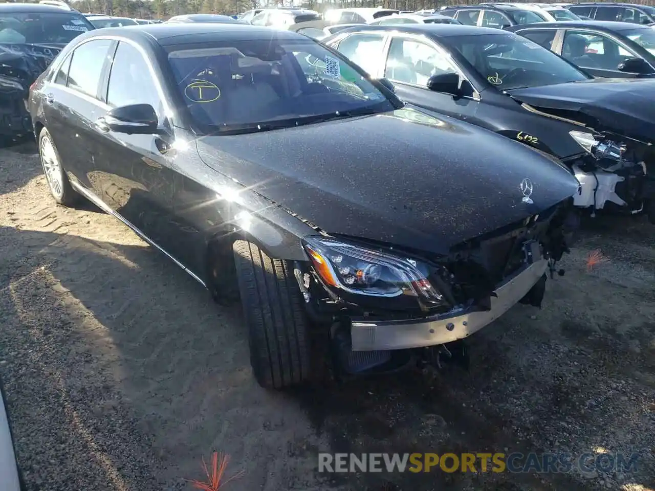 1 Photograph of a damaged car W1KUG8GB4LA570171 MERCEDES-BENZ S-CLASS 2020