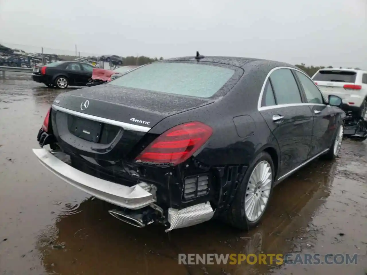 4 Фотография поврежденного автомобиля W1KUG8GB4LA570171 MERCEDES-BENZ S-CLASS 2020