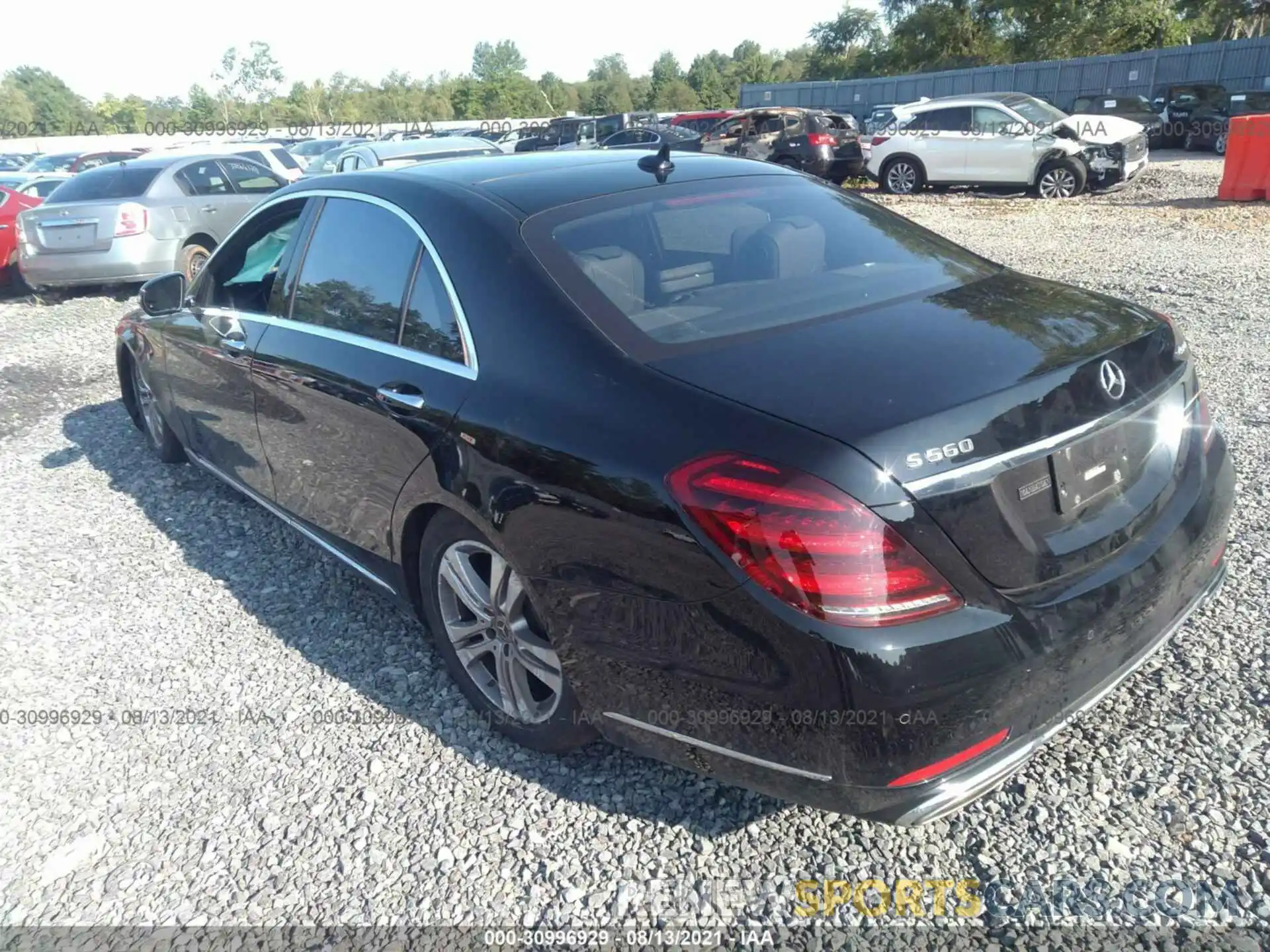 3 Photograph of a damaged car W1KUG8GB5LA527765 MERCEDES-BENZ S-CLASS 2020