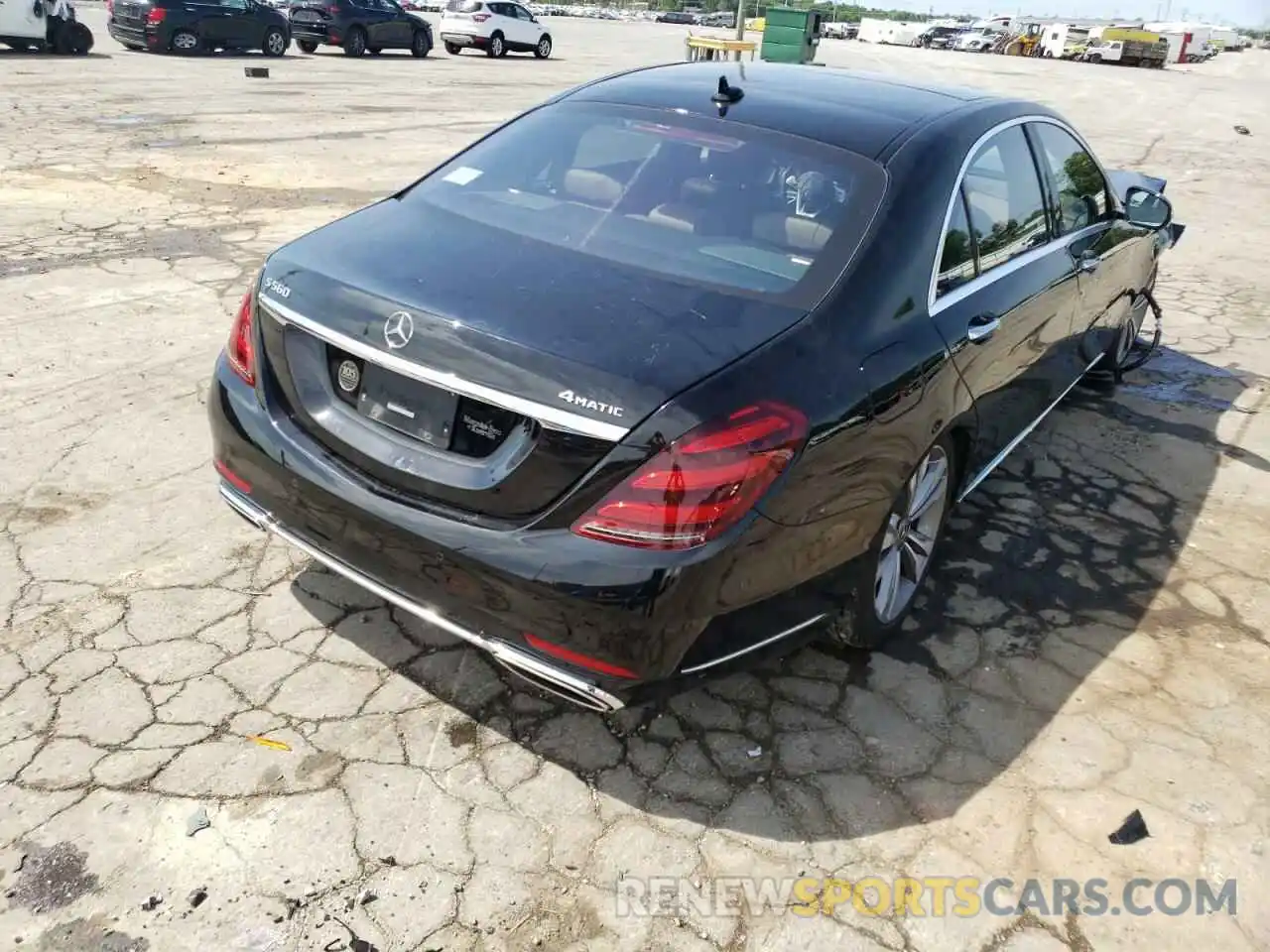 4 Фотография поврежденного автомобиля W1KUG8GB5LA551838 MERCEDES-BENZ S-CLASS 2020