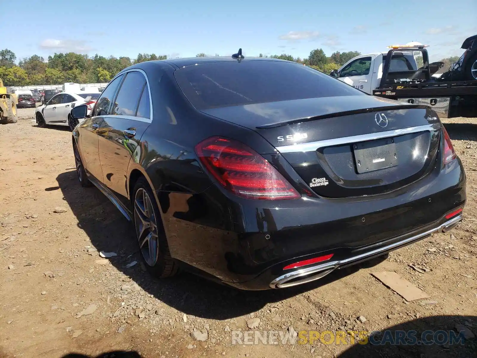 3 Photograph of a damaged car W1KUG8GB6LA530061 MERCEDES-BENZ S-CLASS 2020