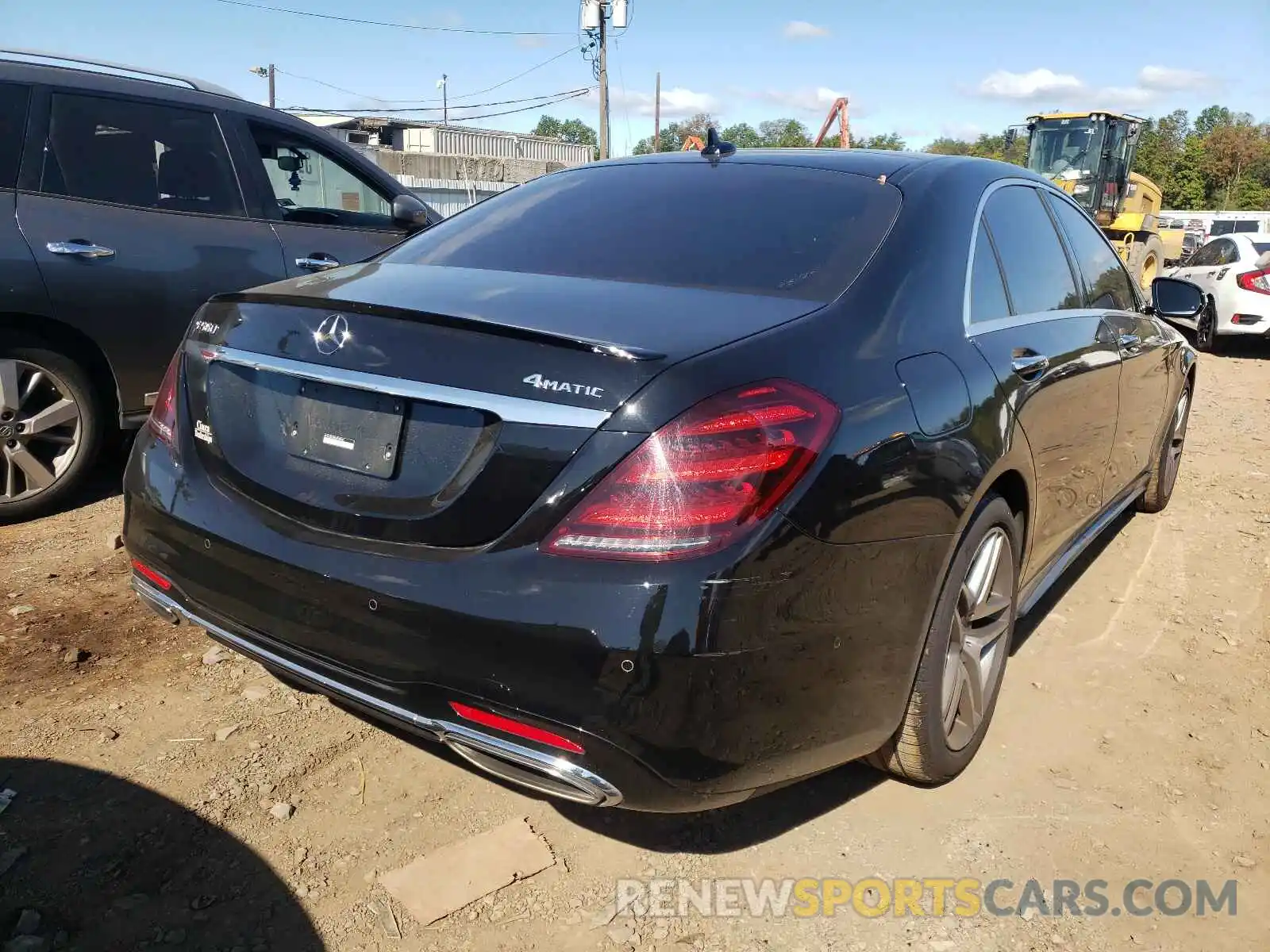 4 Photograph of a damaged car W1KUG8GB6LA530061 MERCEDES-BENZ S-CLASS 2020