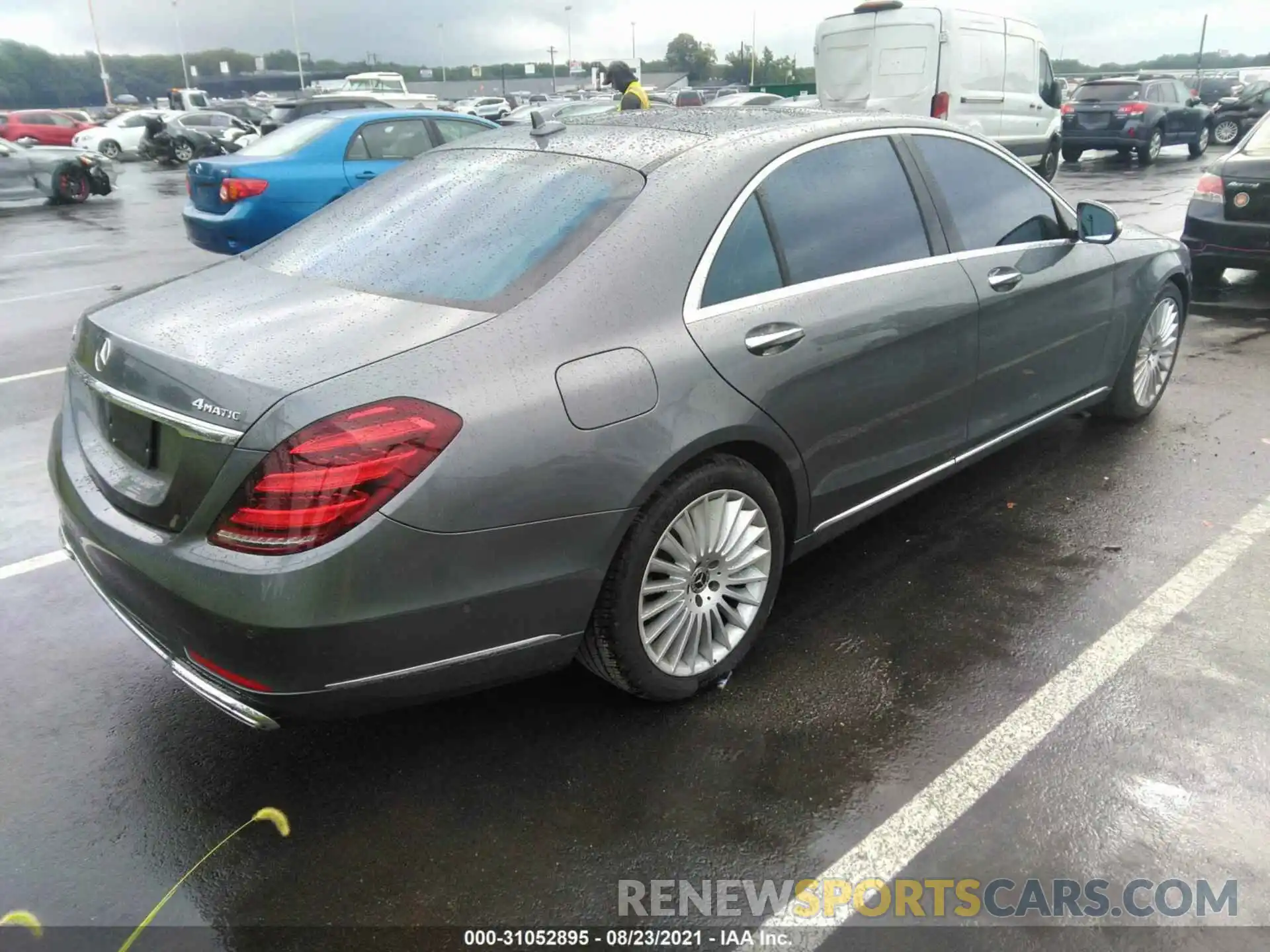 4 Фотография поврежденного автомобиля W1KUG8GB6LA557647 MERCEDES-BENZ S-CLASS 2020