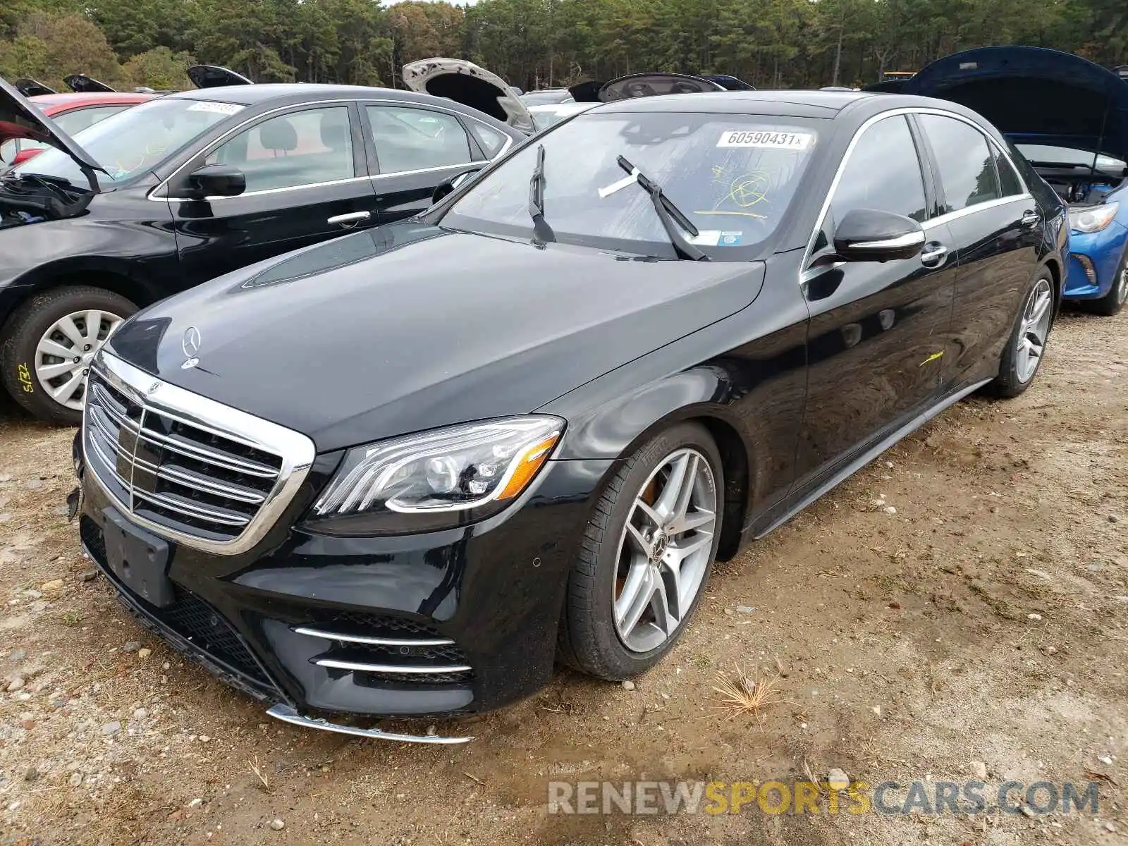 2 Photograph of a damaged car W1KUG8GB6LA569720 MERCEDES-BENZ S-CLASS 2020