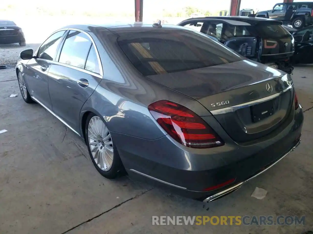 3 Photograph of a damaged car W1KUG8GB7LA562176 MERCEDES-BENZ S-CLASS 2020