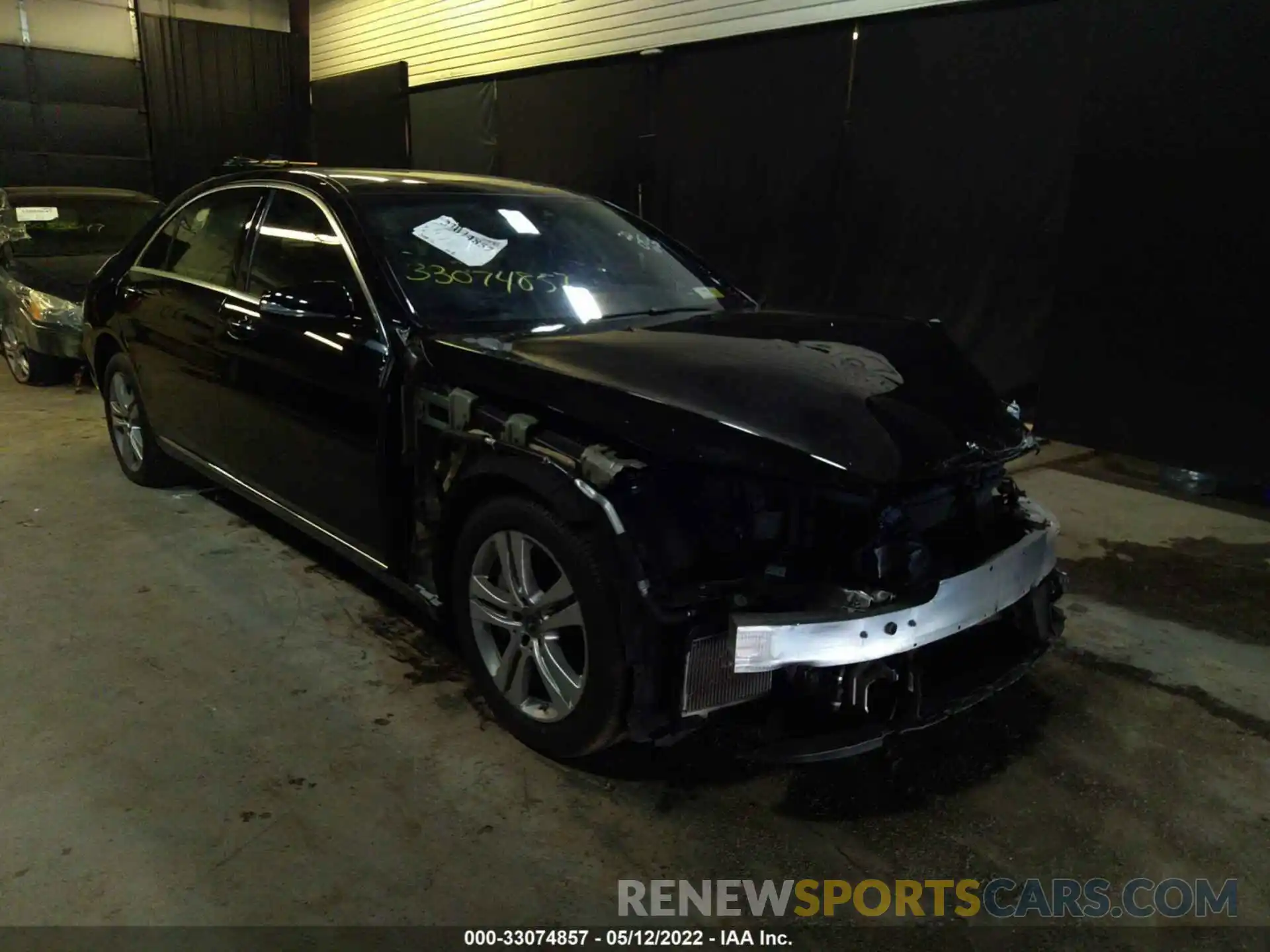 1 Photograph of a damaged car W1KUG8GB8LA531843 MERCEDES-BENZ S-CLASS 2020