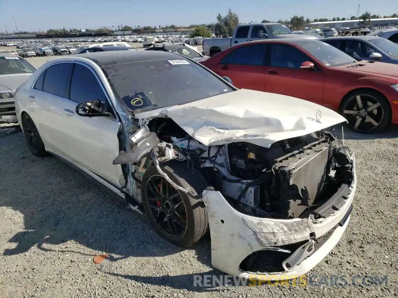 1 Photograph of a damaged car W1KUG8JB8LA552636 MERCEDES-BENZ S-CLASS 2020