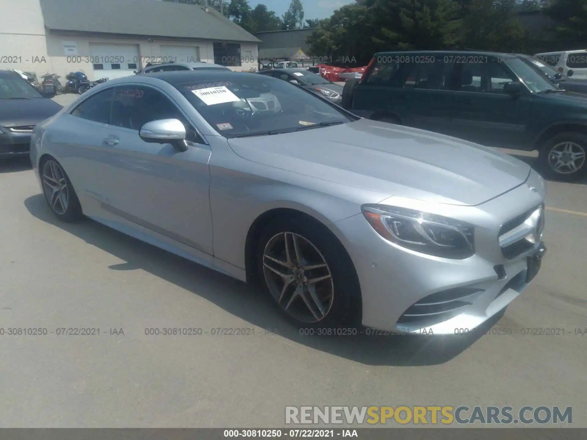 1 Photograph of a damaged car W1KXJ8GB1LA050329 MERCEDES-BENZ S-CLASS 2020