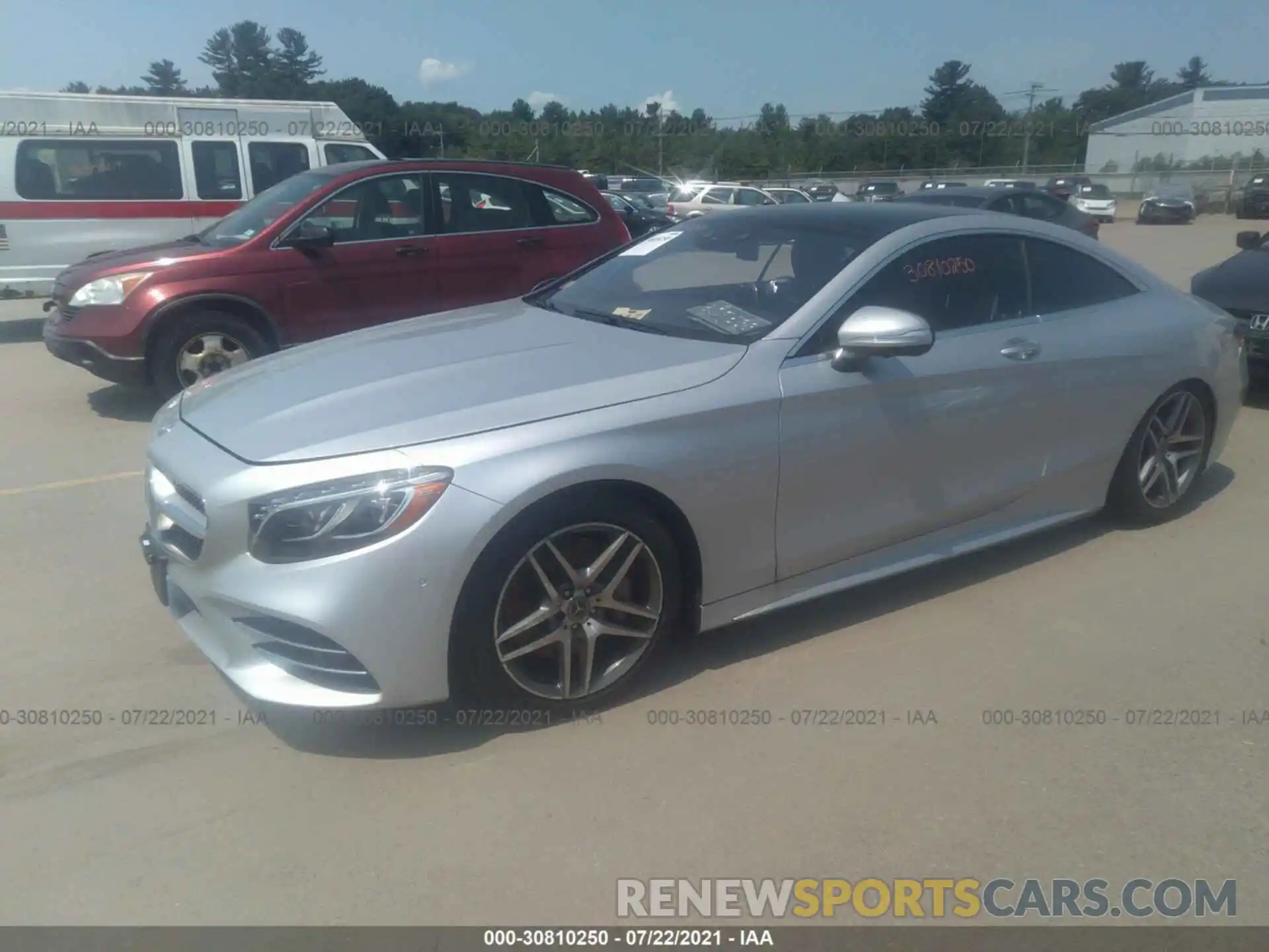 2 Photograph of a damaged car W1KXJ8GB1LA050329 MERCEDES-BENZ S-CLASS 2020